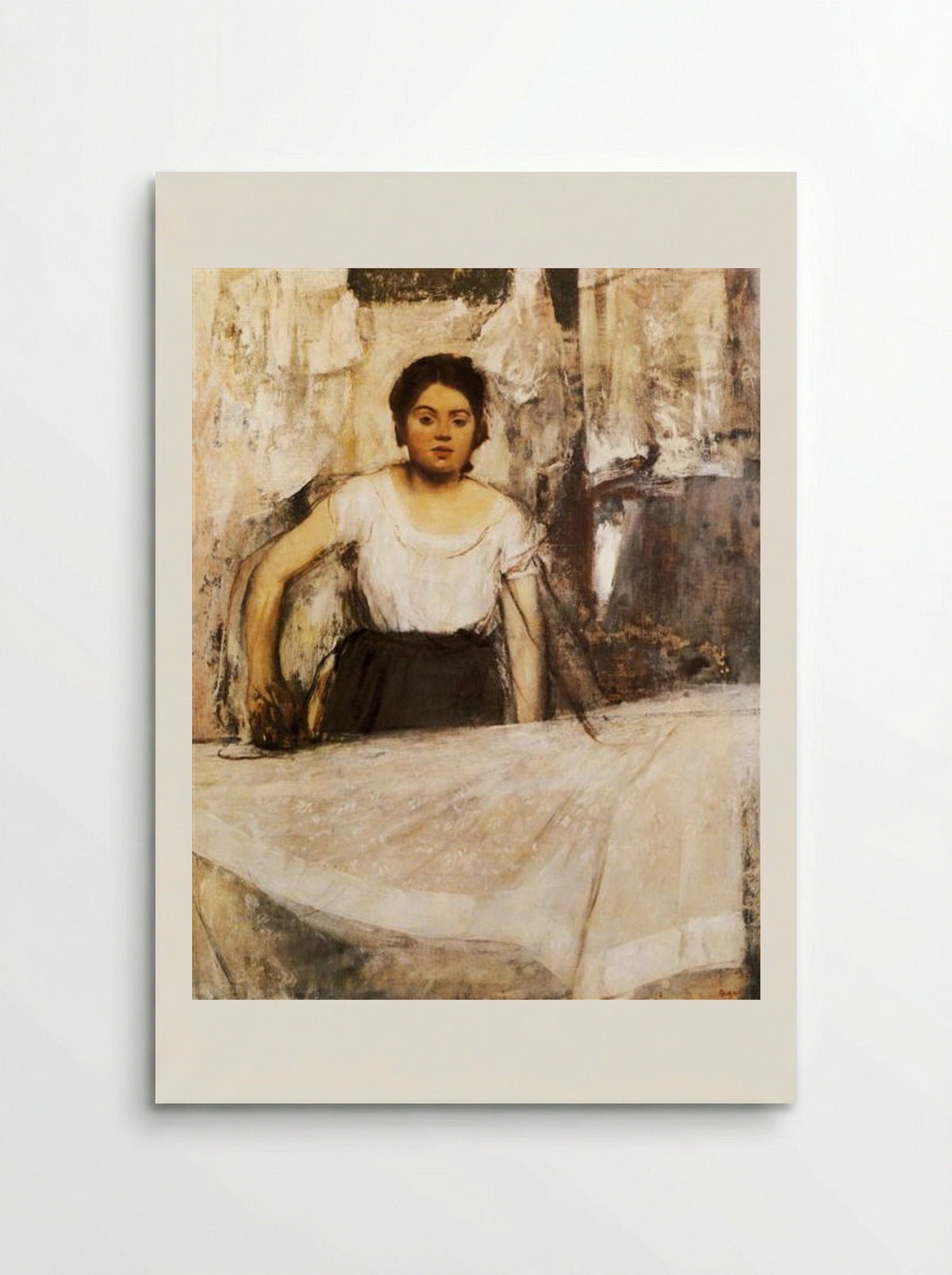 Woman Ironing - Edgar Degas - Poster