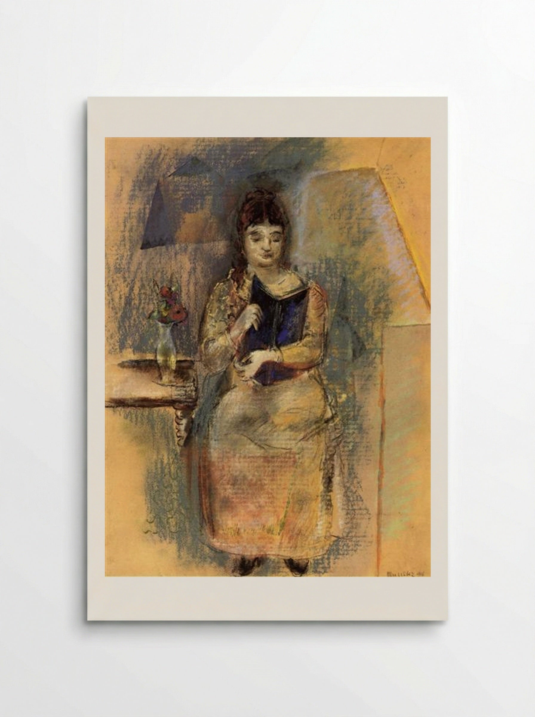 Woman Reading - Max Weber - Poster