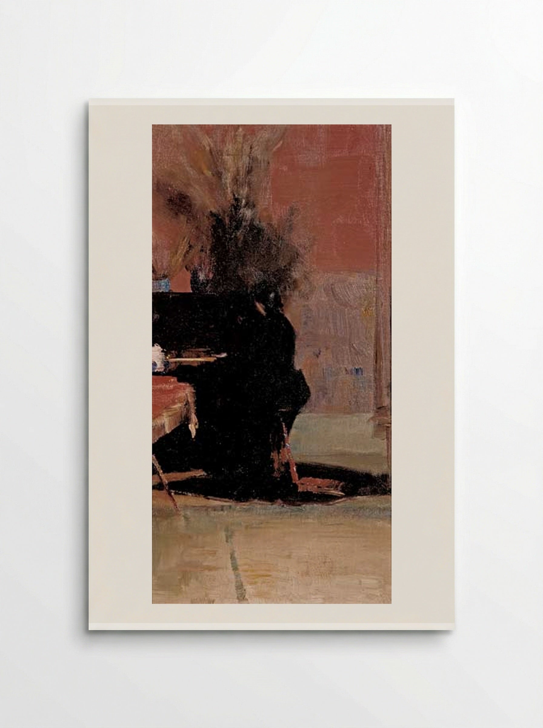 Woman at the Piano - Tom Roberts - Poster
