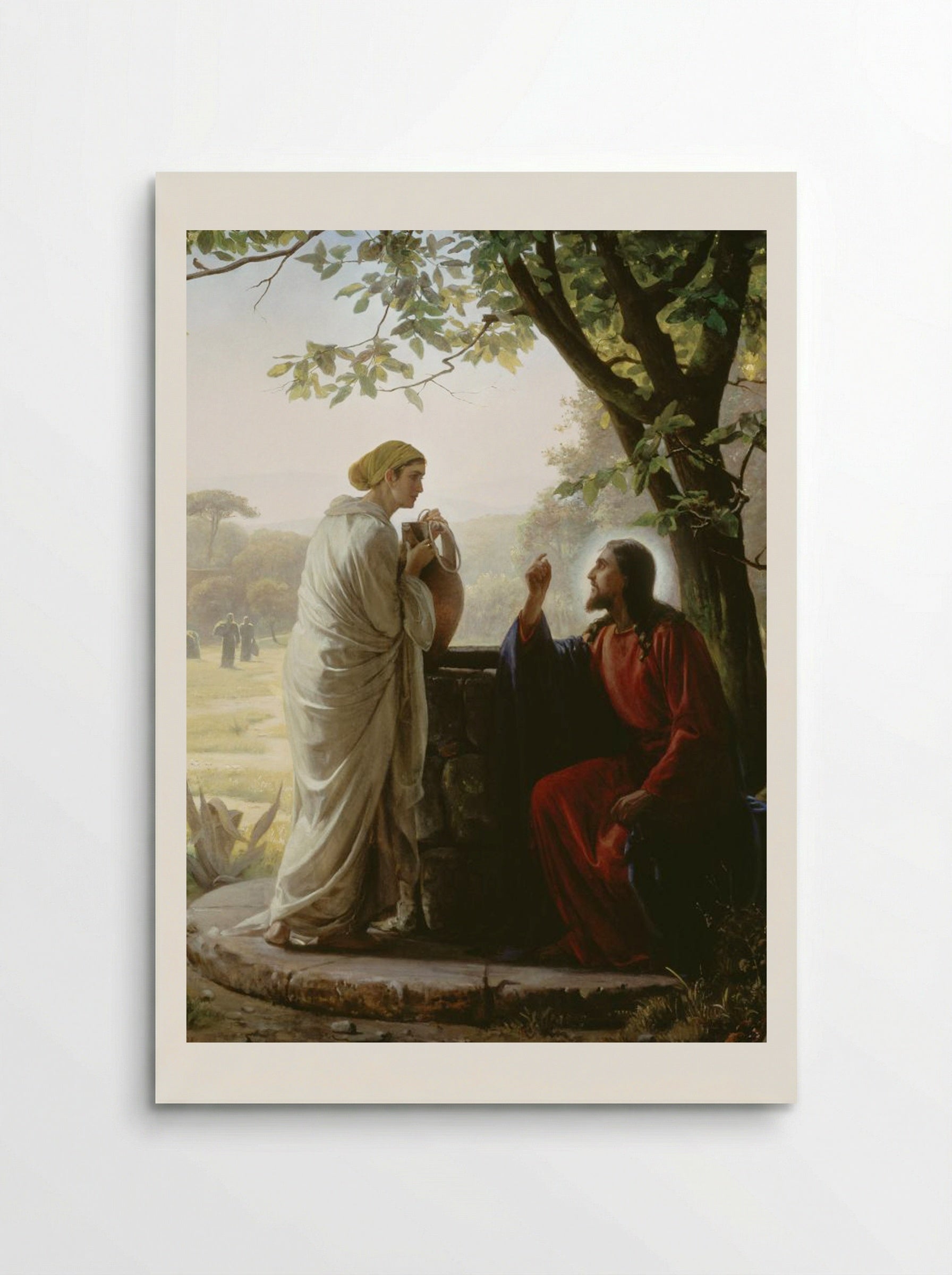 Woman at the Well - Carl Bloch - Poster