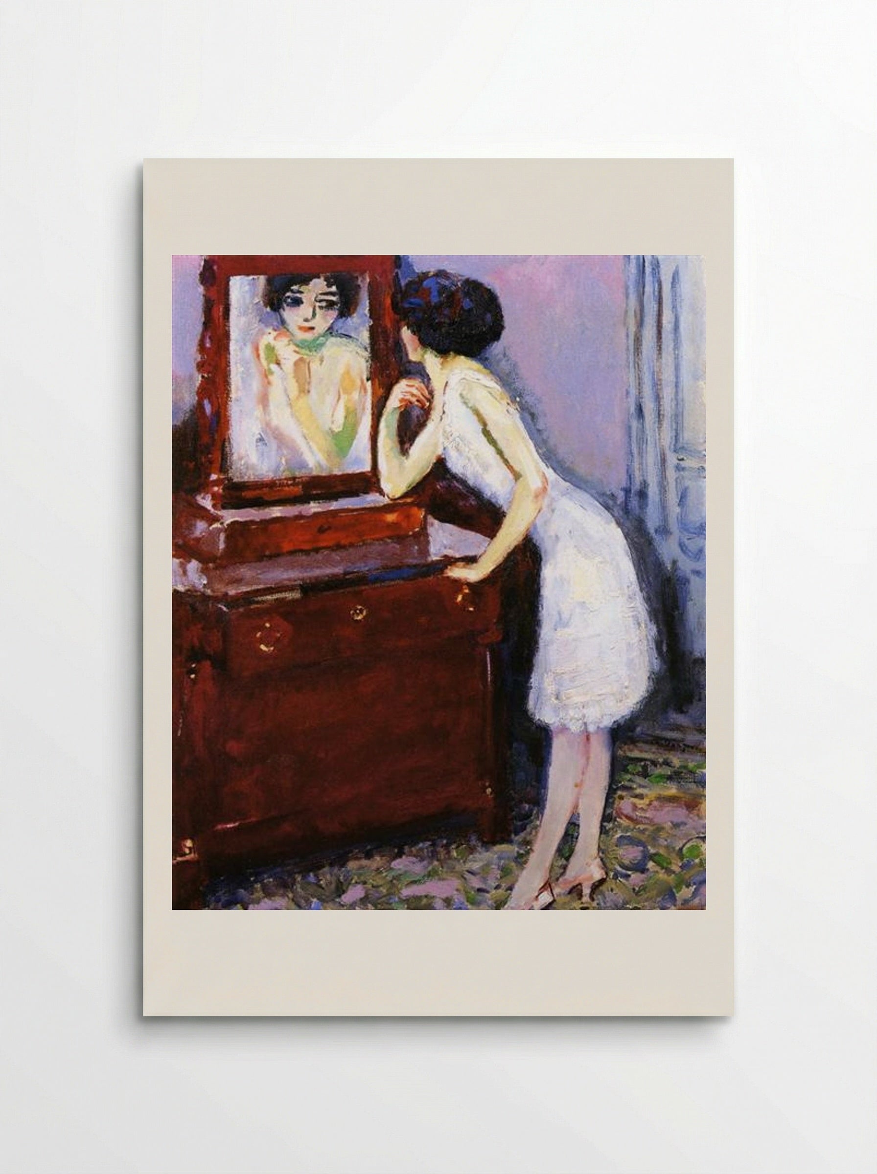 Woman before a mirror - Kees van Dongen - Poster