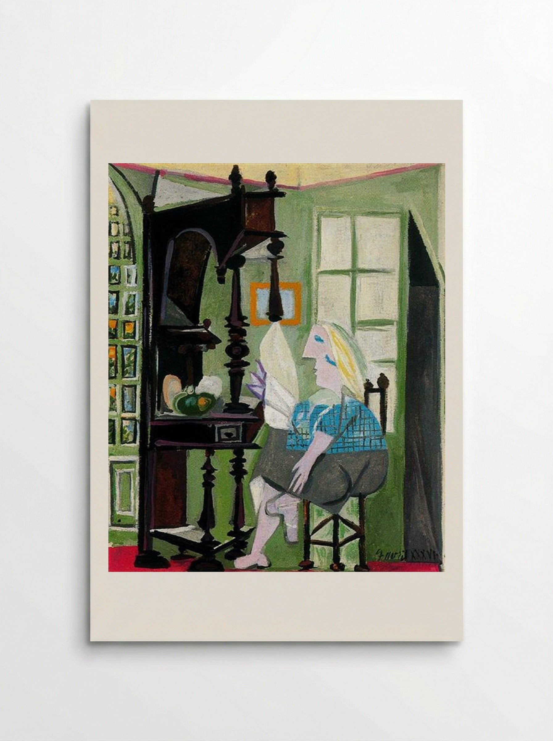 Woman by the Dresser - Pablo Picasso - Poster