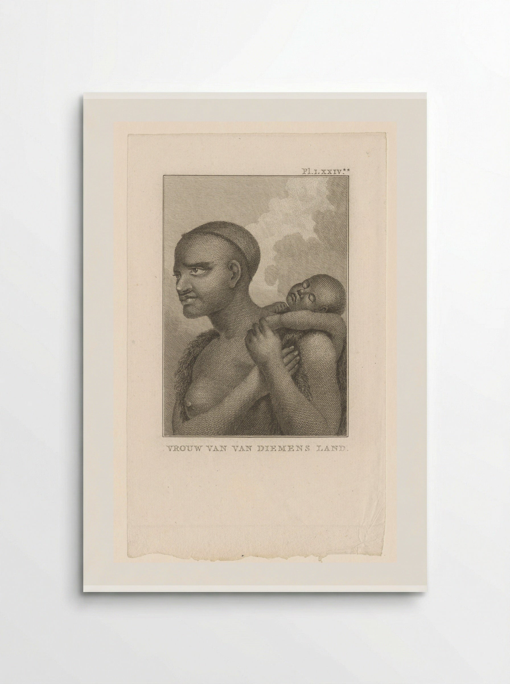 Woman of Van Diemen's Land with Child - Diverse Vervaardigers - Poster