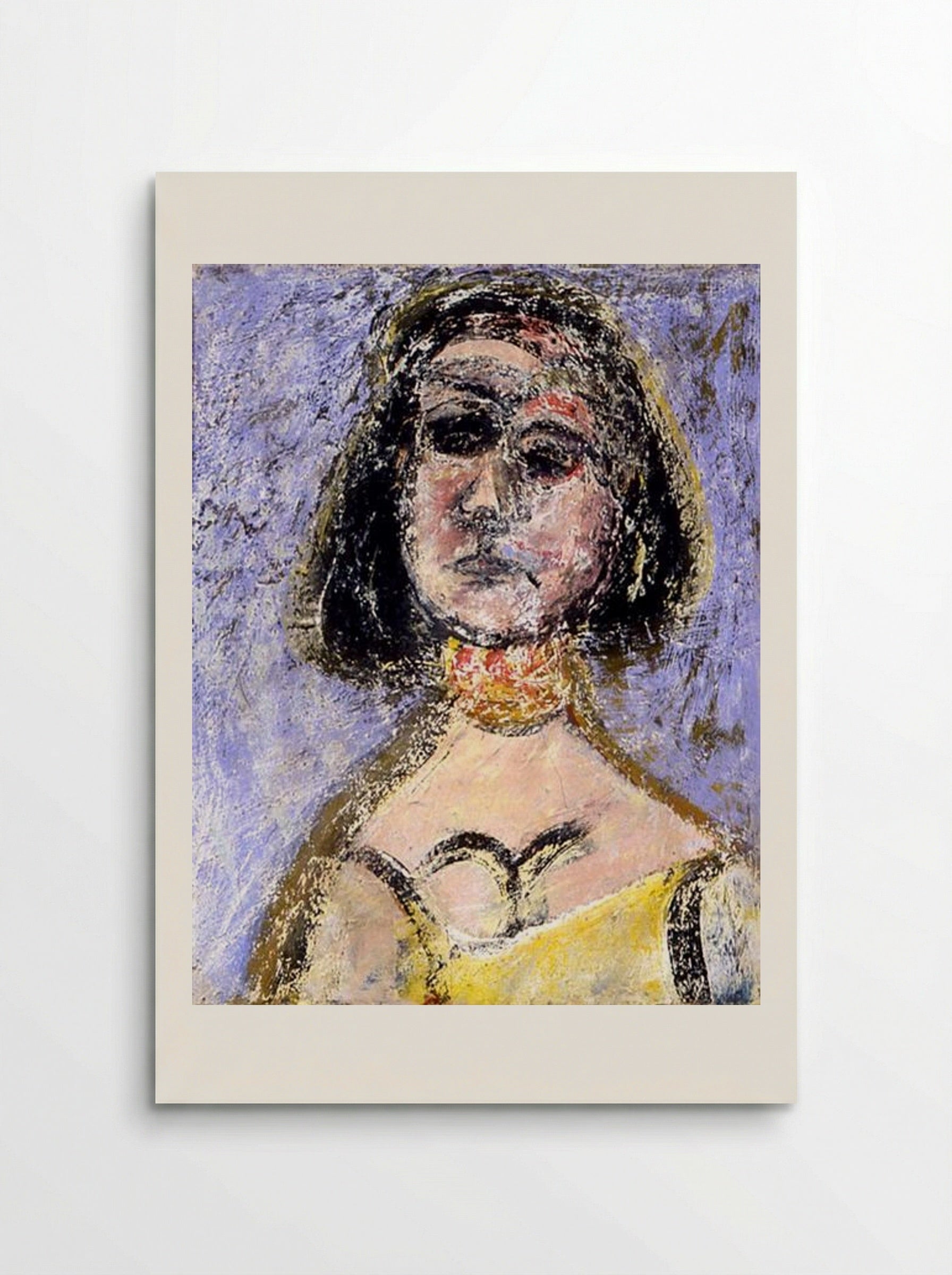 Woman with Necklace Marquette - Arshile Gorky - Poster
