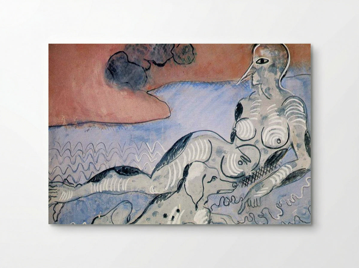 Woman with a Dog - Francis Picabia - Poster