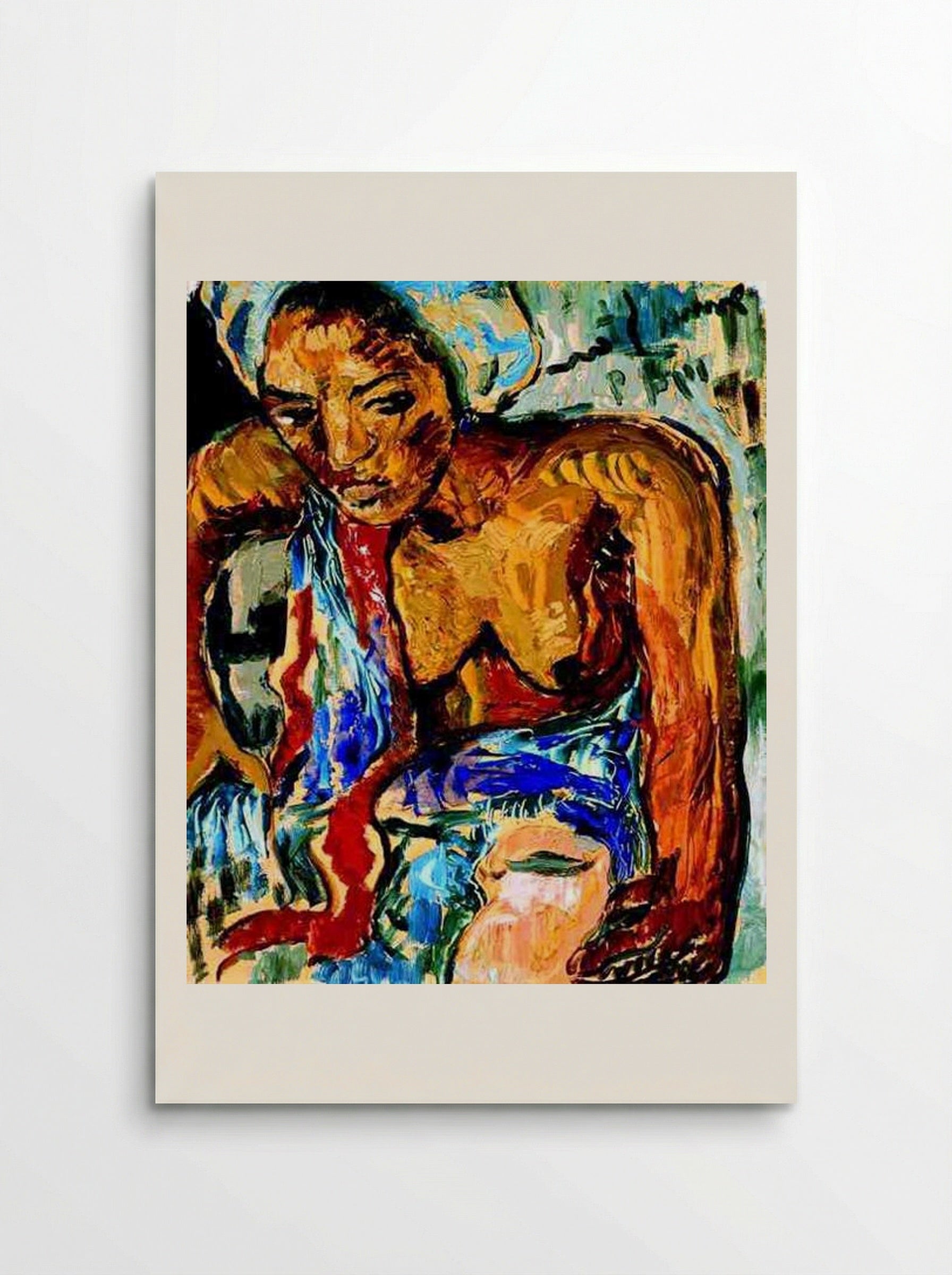 Woman with a Jug - Irma Stern - Poster