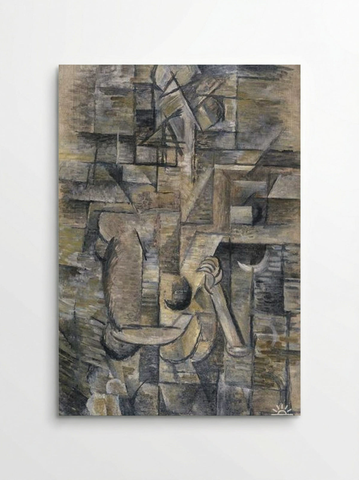 Woman with a Mandolin - Georges Braque - Poster