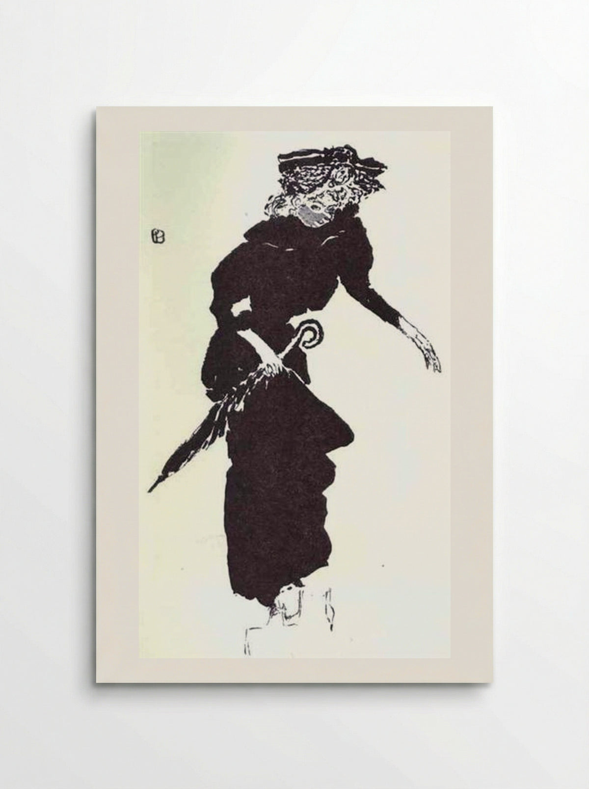 Woman with a Parasol - Pierre Bonnard - Poster