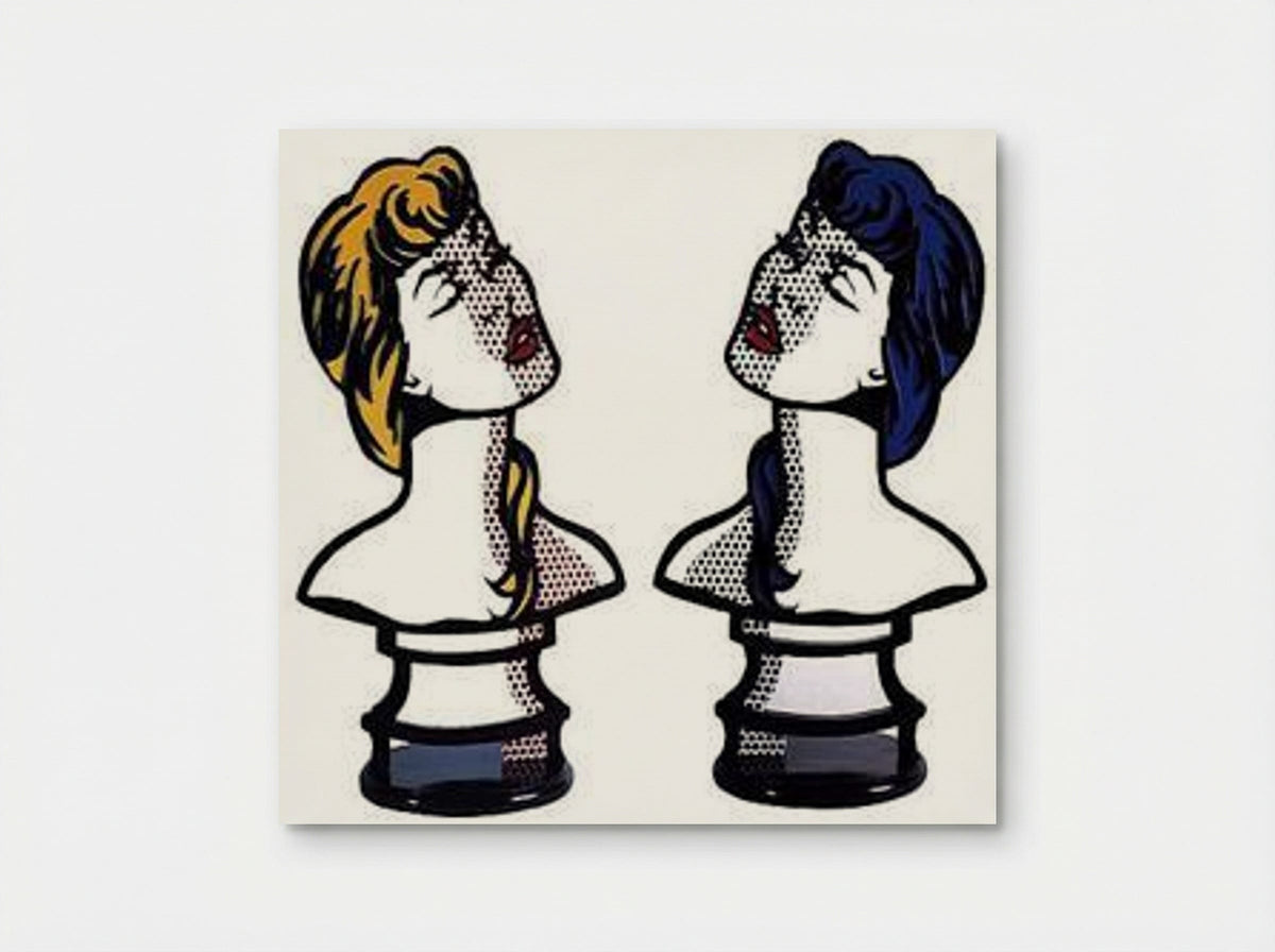 Woman: Sunlight, Moonlight - Roy Lichtenstein - Poster