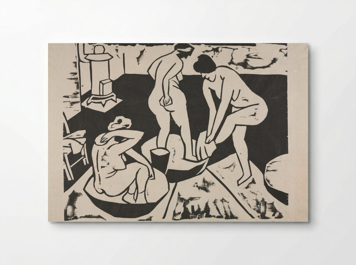 Women Bathing - Max Pechstein - Poster