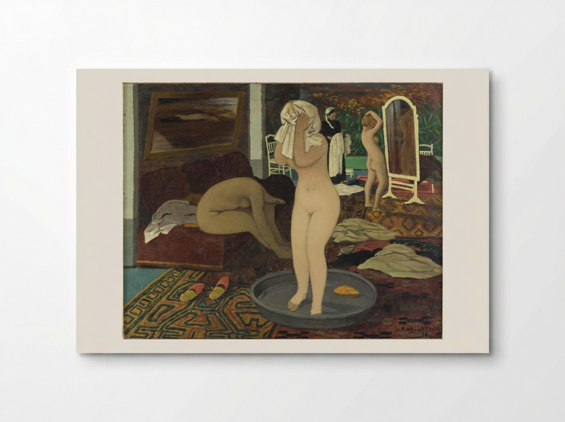 Women at Their Toilet - Félix Vallotton - Poster