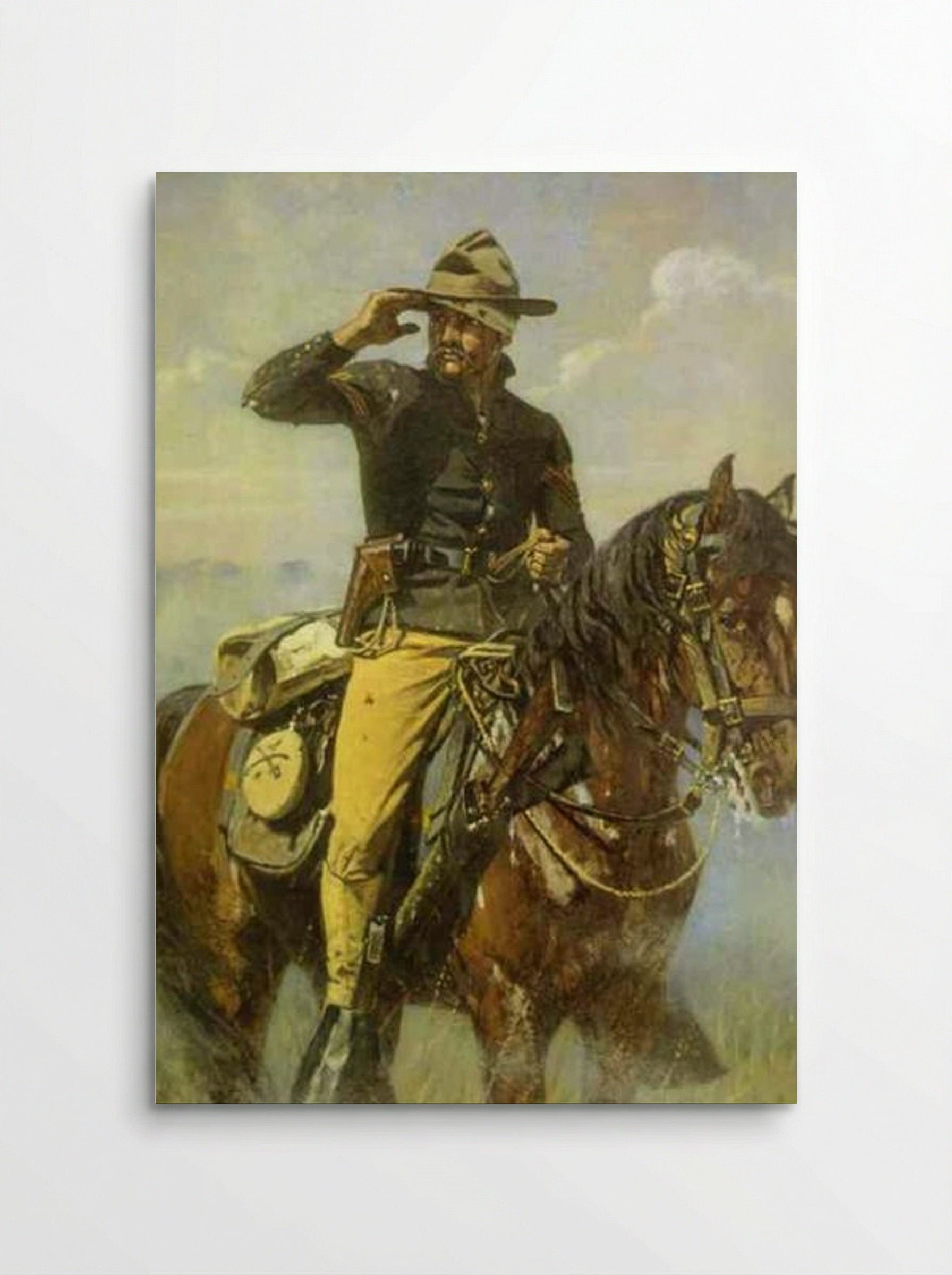Wounded - Vasily Vereshchagin - Poster