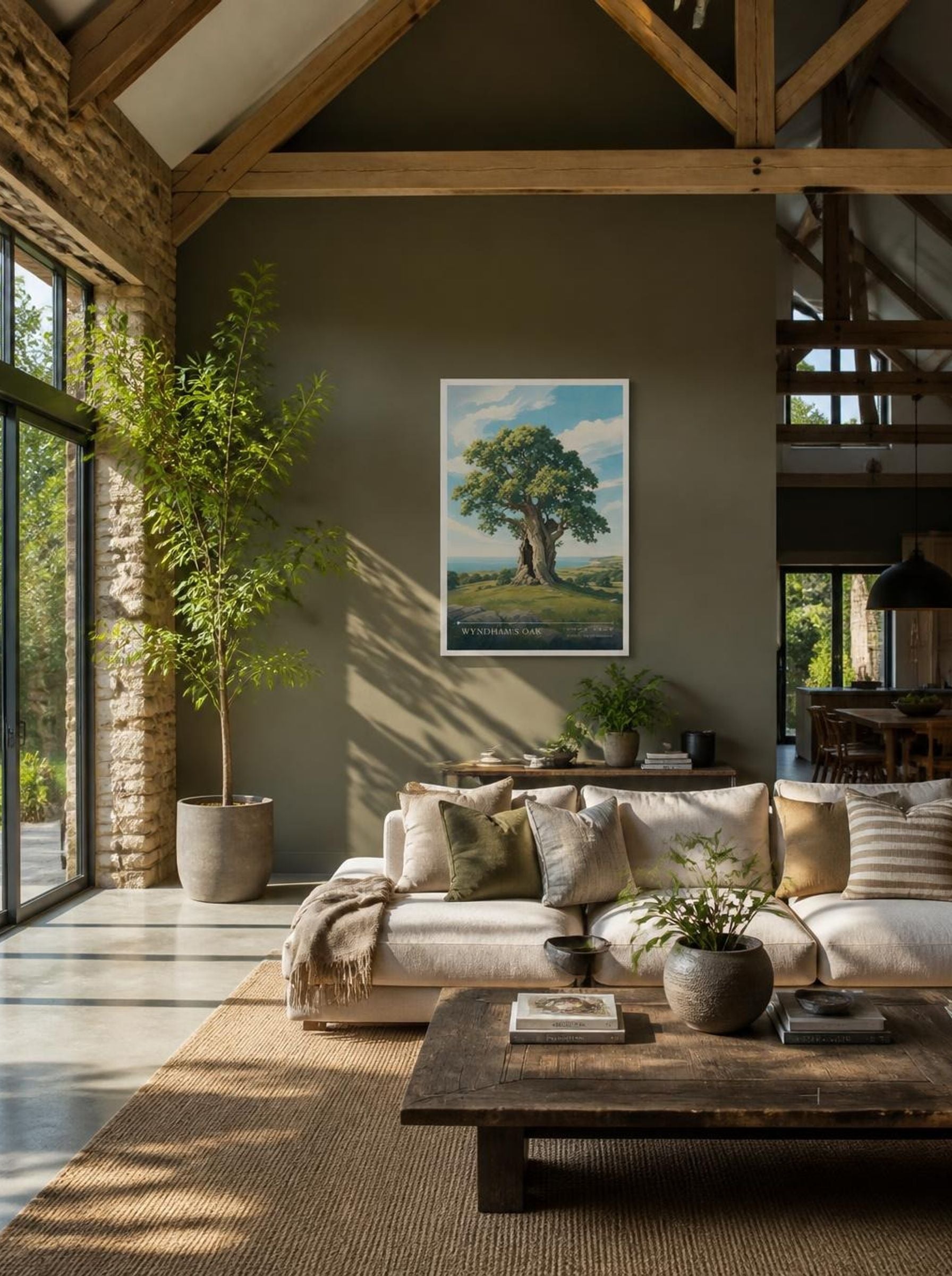 Wyndham's Oak Dorset United Kingdom Travel Poster - Lifestyle