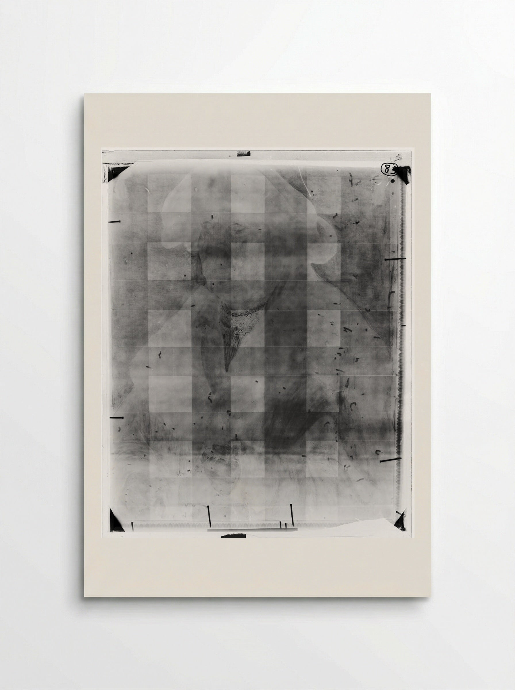X-radiograph of Male Portrait - Hans Baldung Grien - Poster