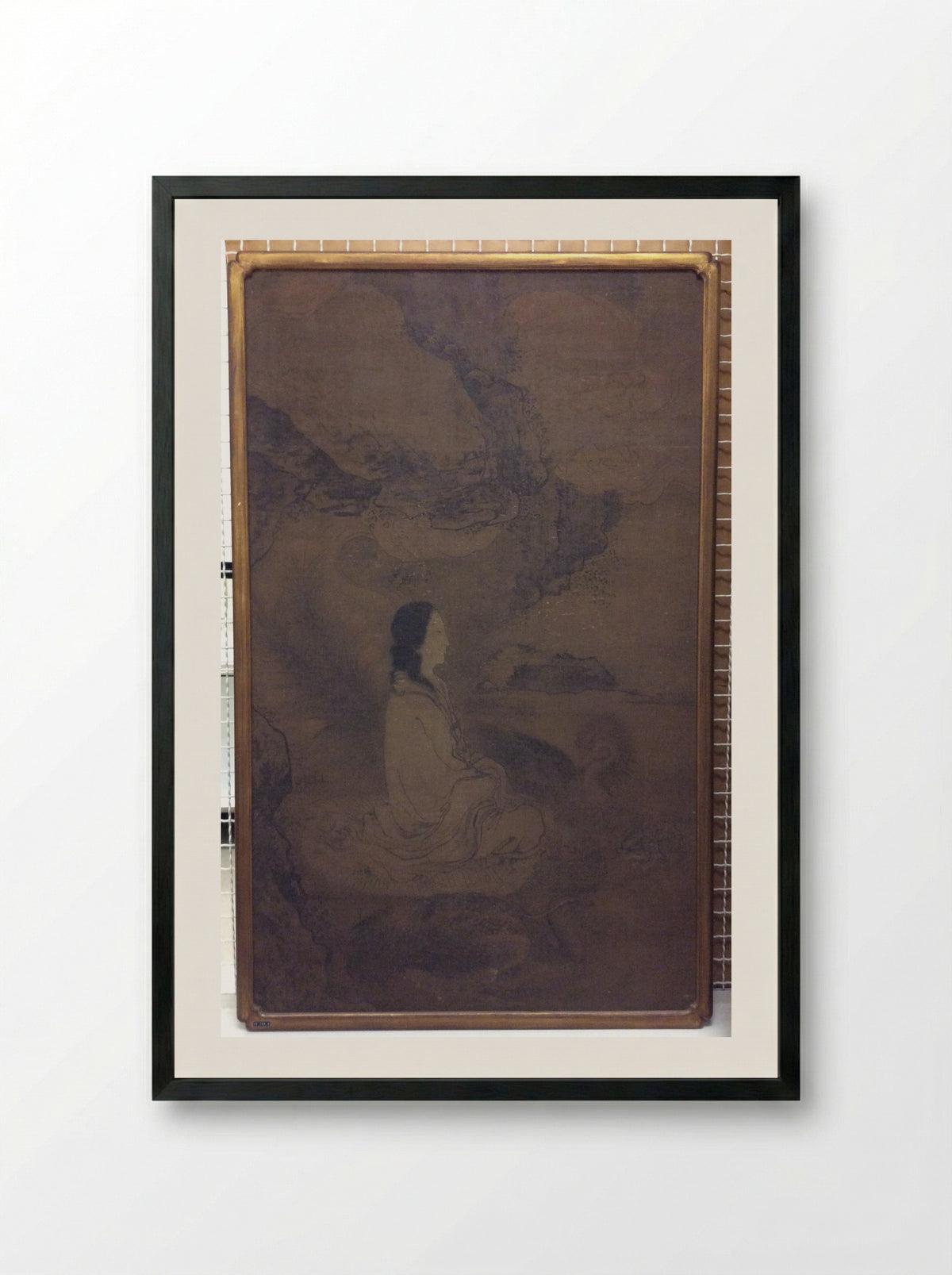 Xi Wang Mu with Feng Wang - Jiang Feng - Framed Print Black
