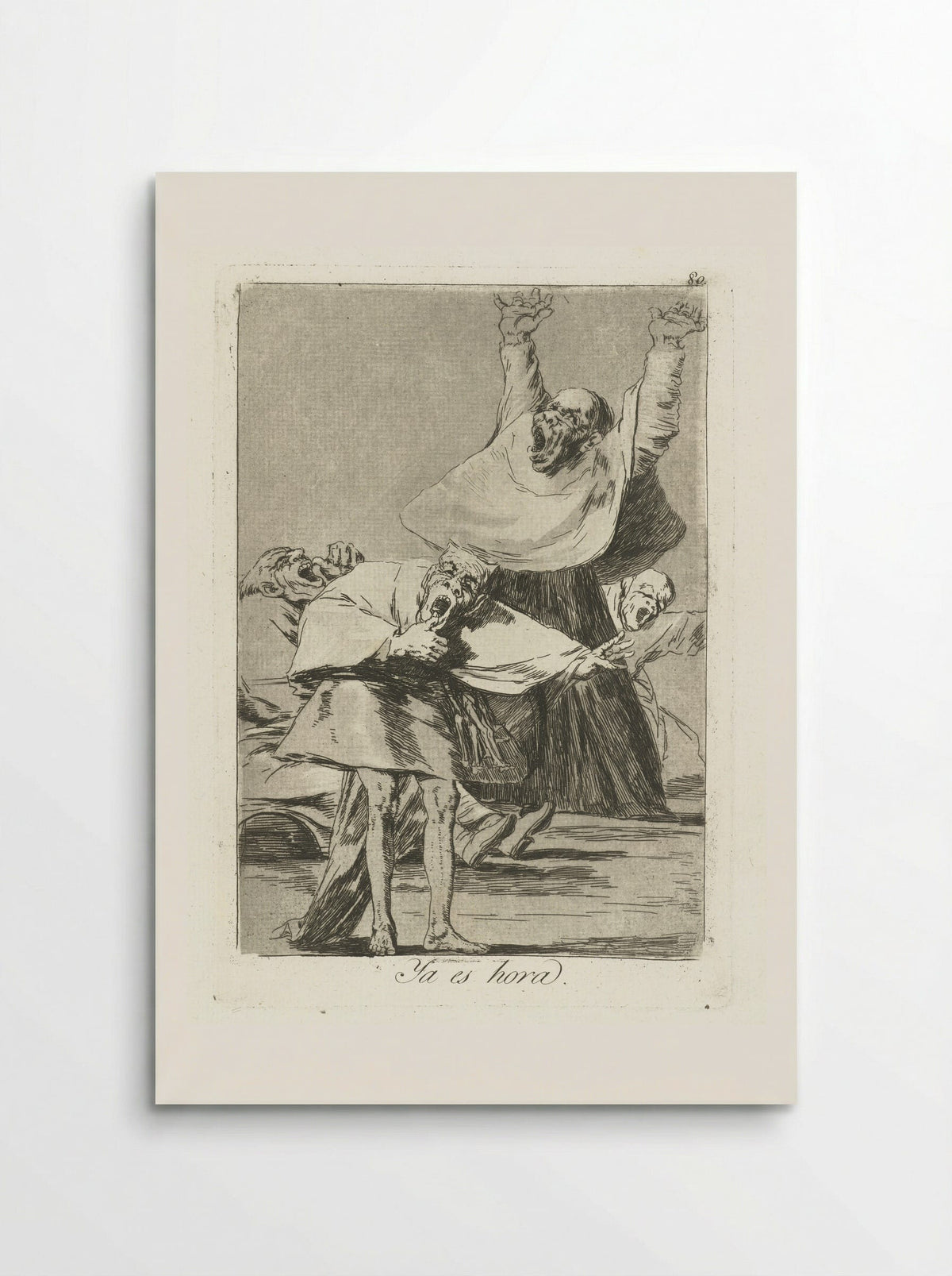 Ya es hora (It is time) - Francisco de Goya - Poster