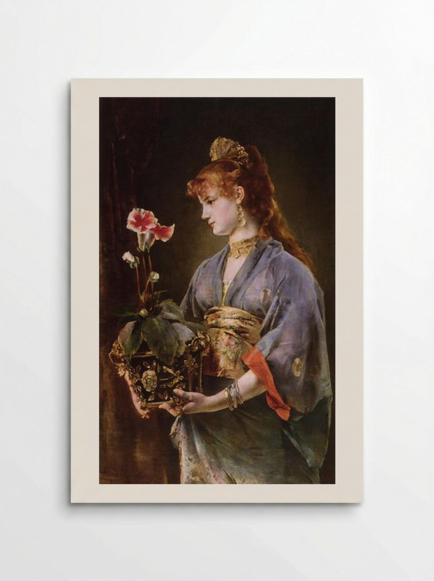 Yamatori - Alfred Stevens - Poster