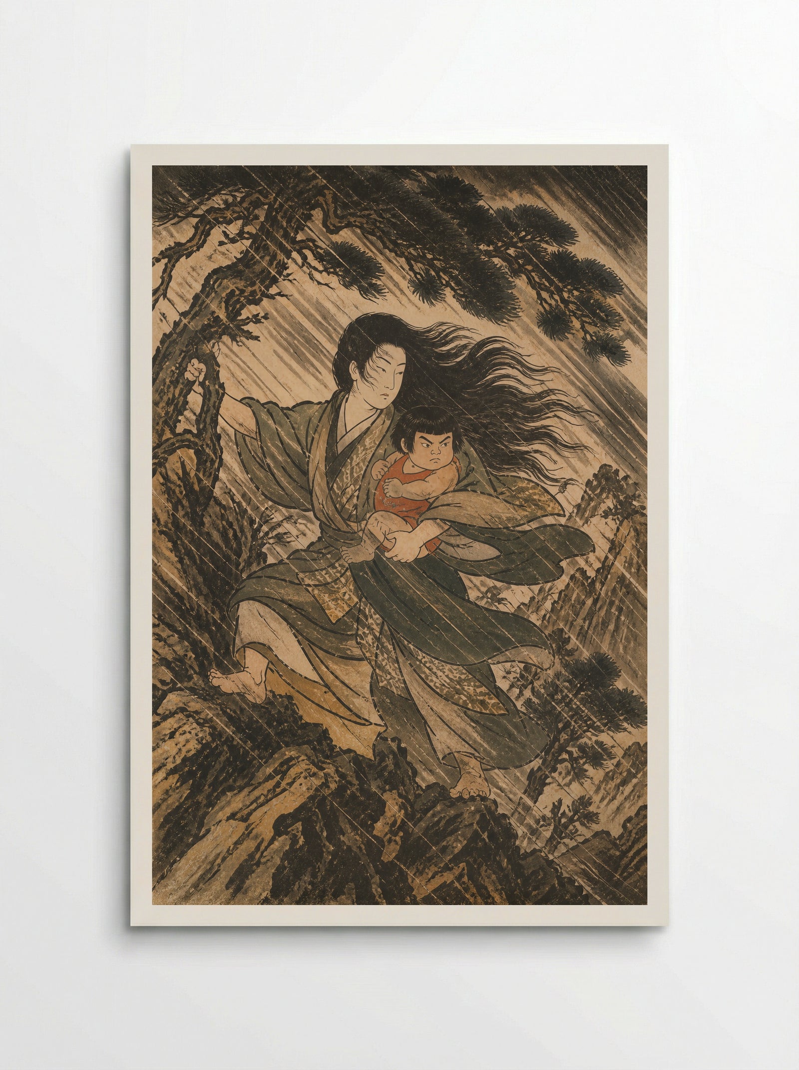 Yamauba and Kintaro: The Cabin under Ashigara