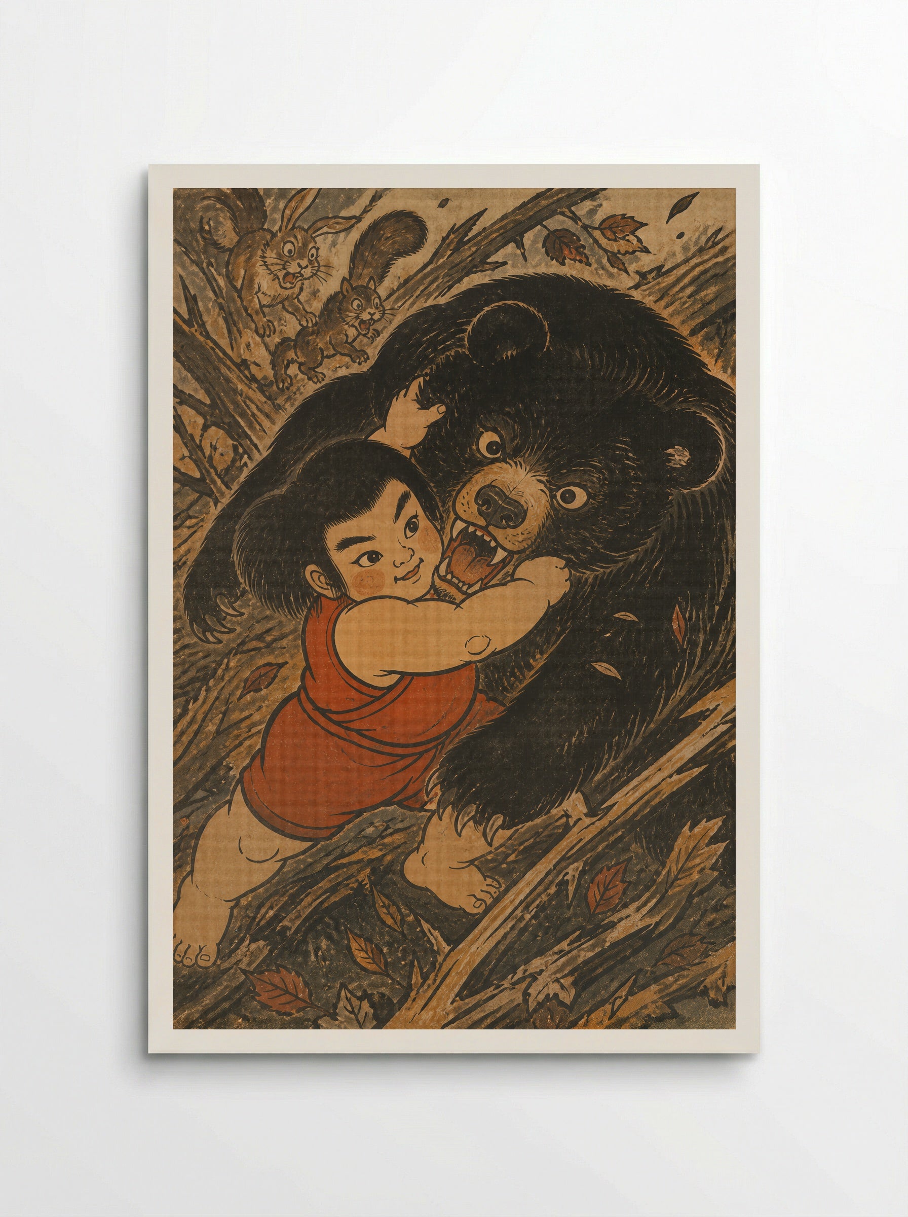Yamauba and Kintaro: The Mountain Being Turns - Poster