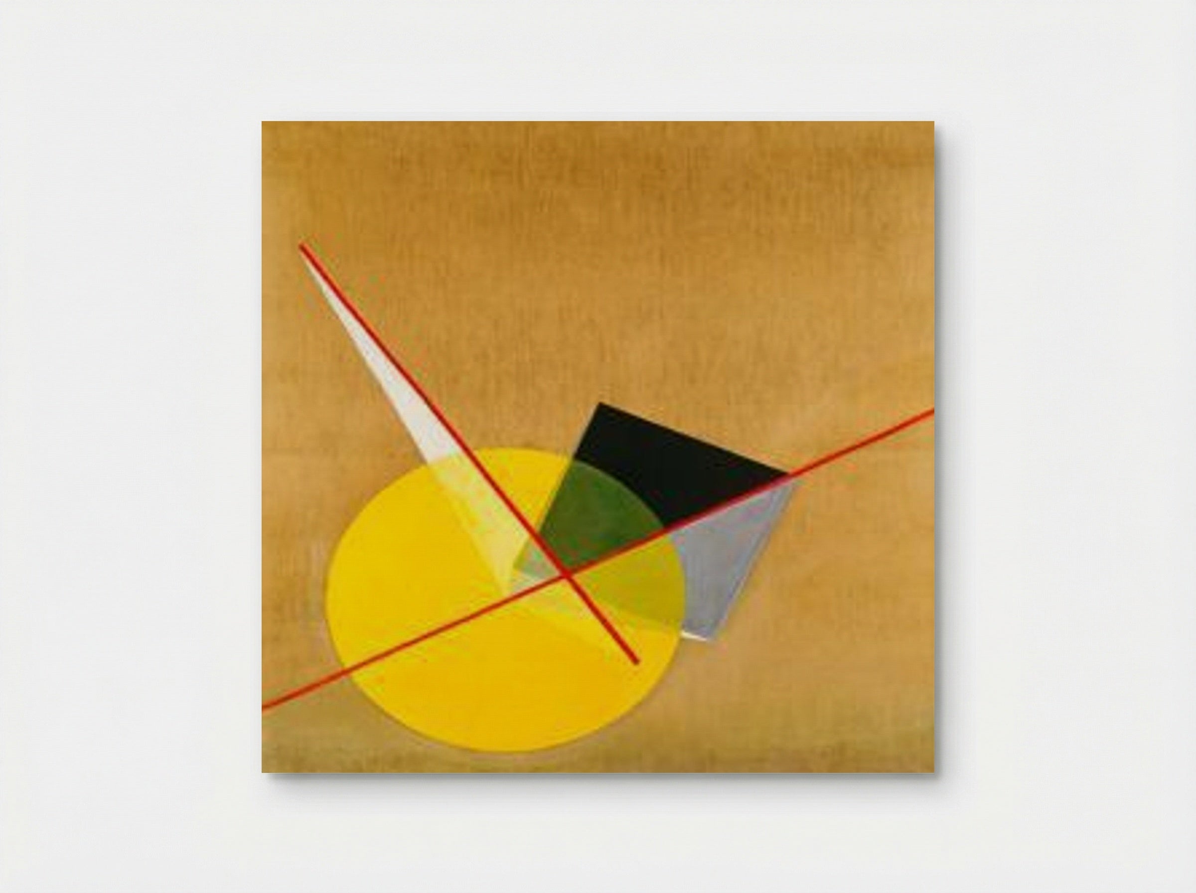 Yellow Circle - László Moholy-Nagy - Poster