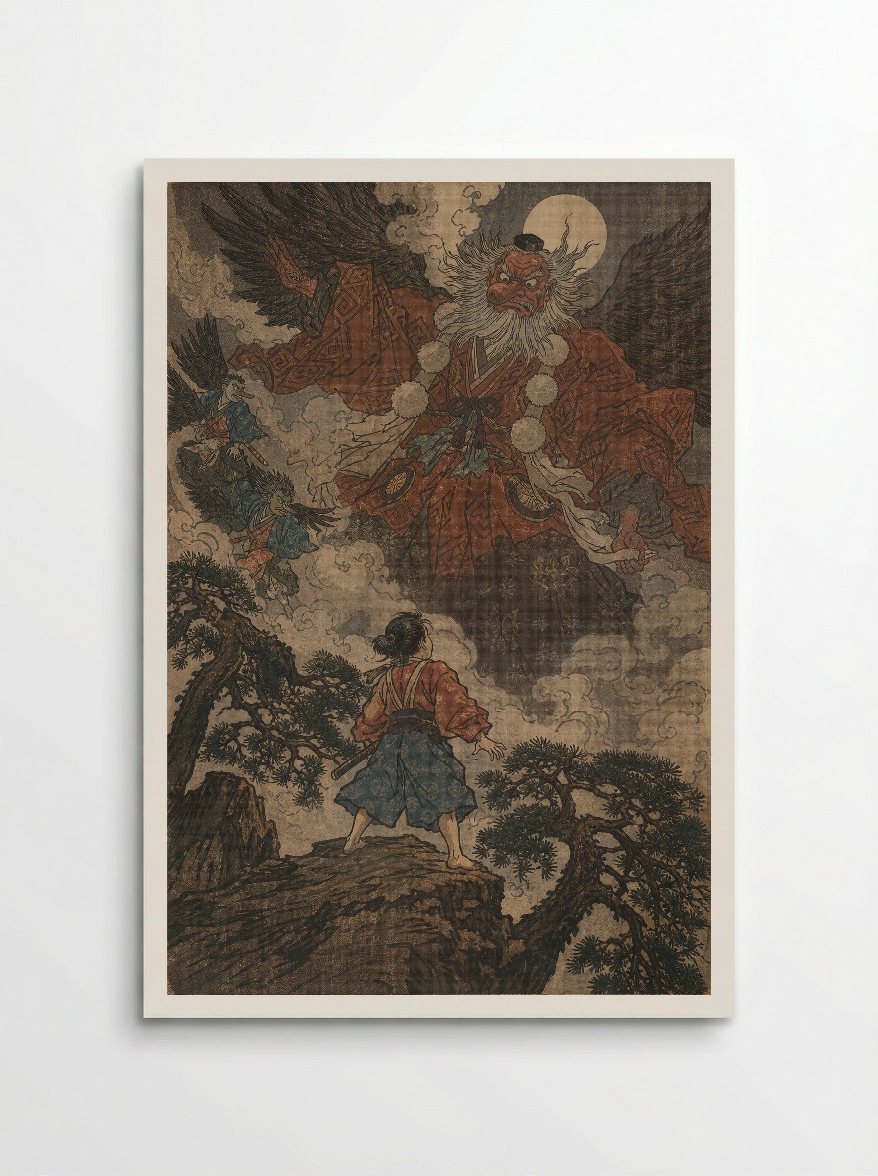 Yoshitsune and the Tengu of Kurama: The Lesson Begins - Poster
