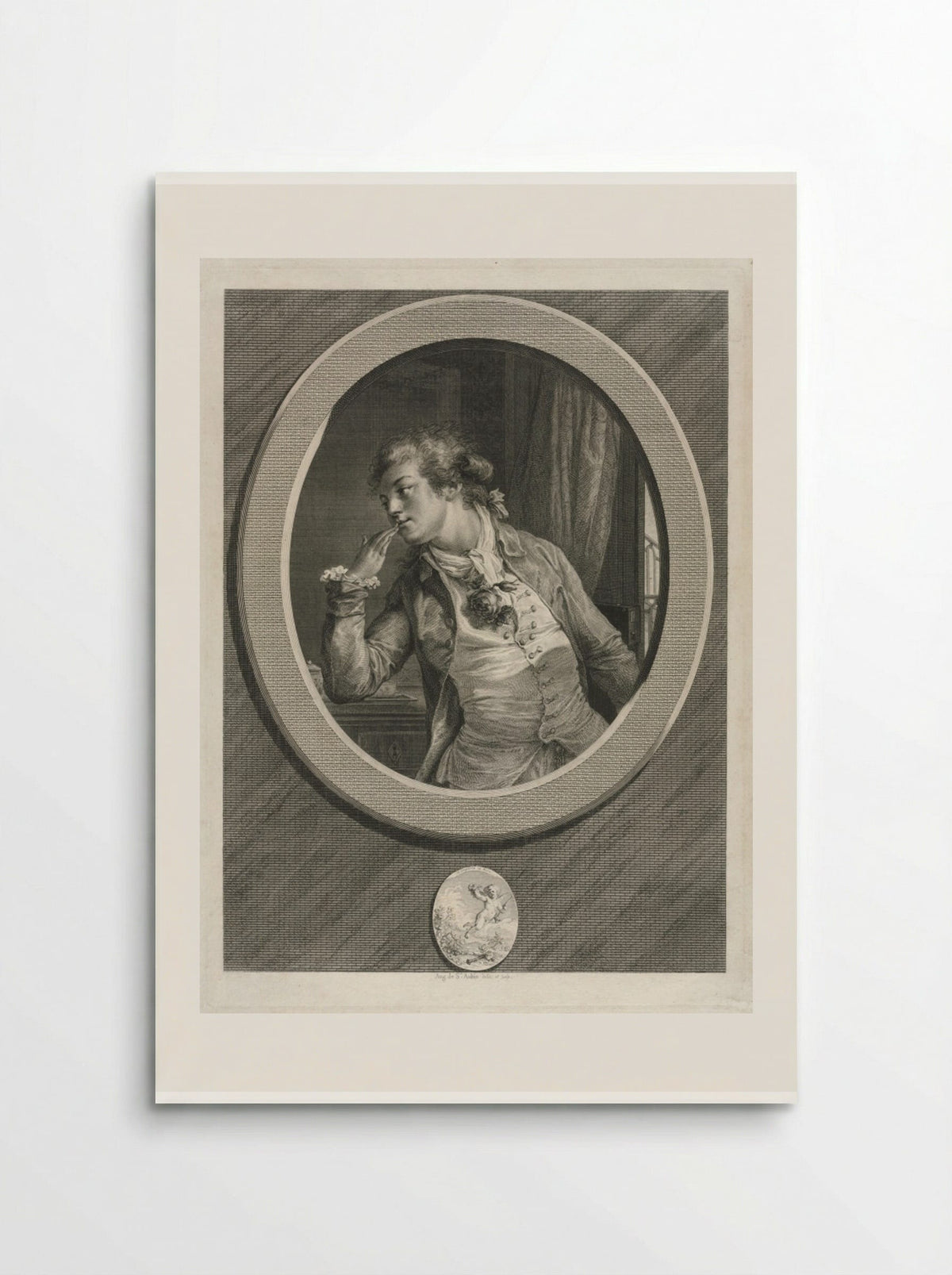 You May Count on Me - Augustin de Saint-Aubin - Poster