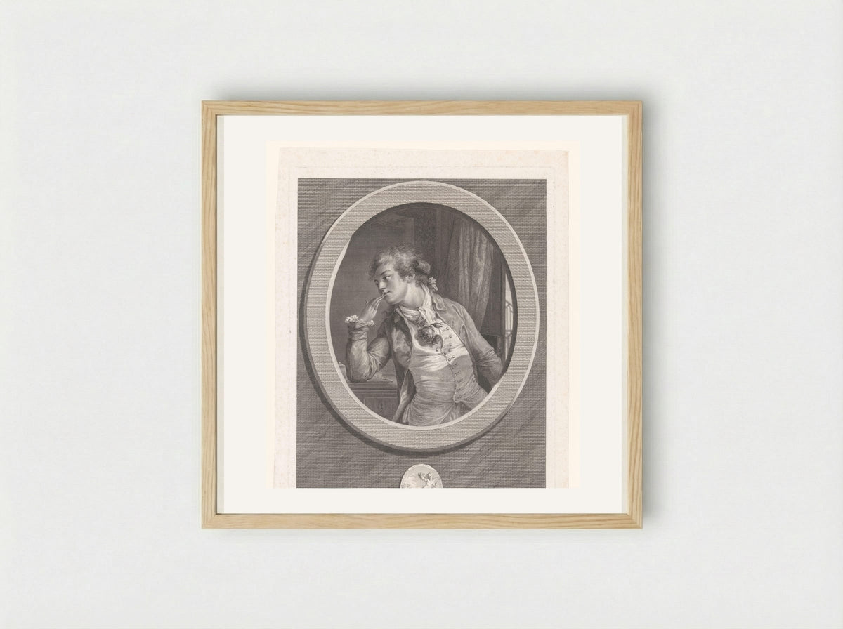 You May Count on My Oaths - Augustin de Saint-Aubin - Framed Print Wood