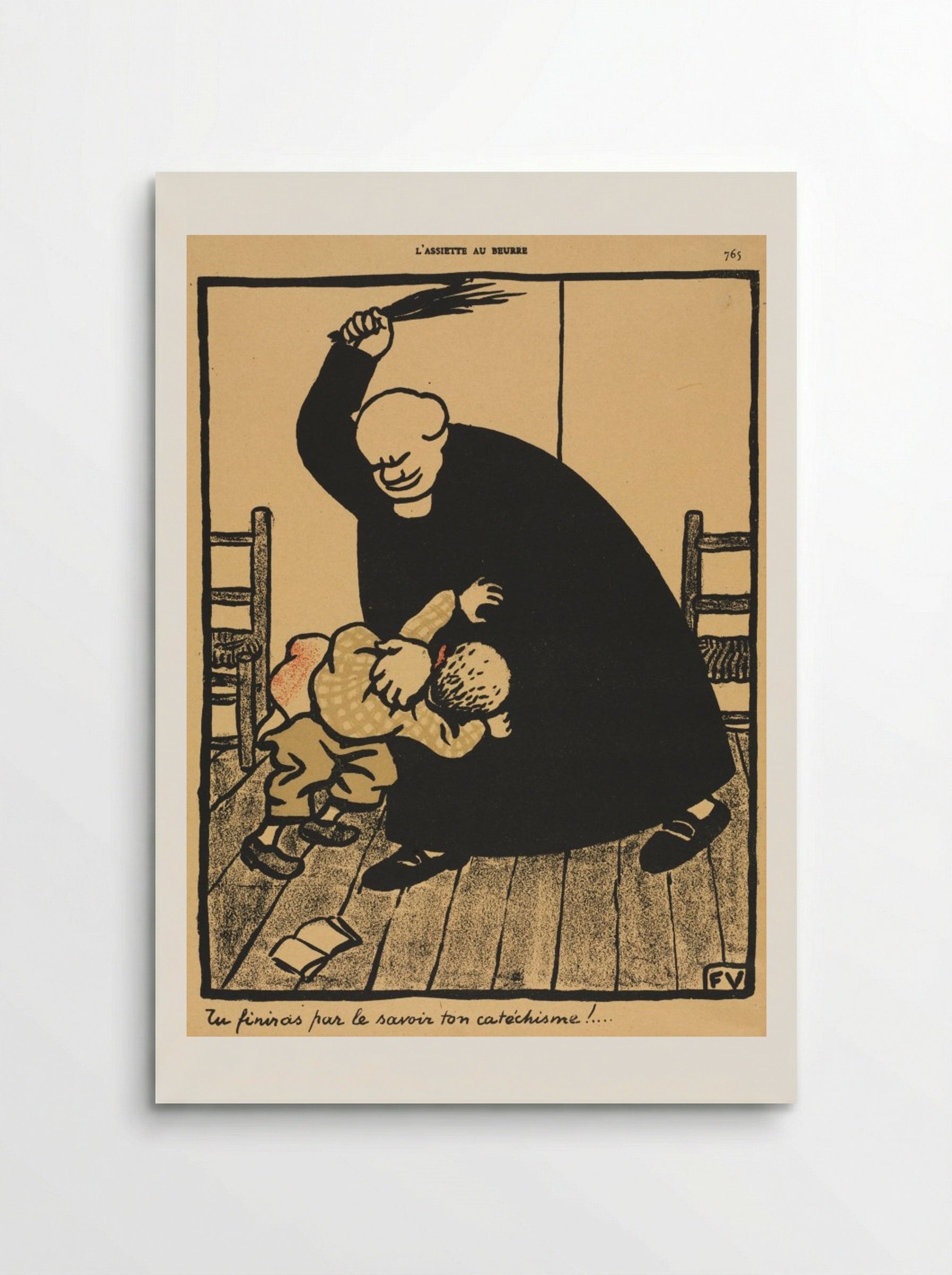You'll learn... - Félix Vallotton - Poster