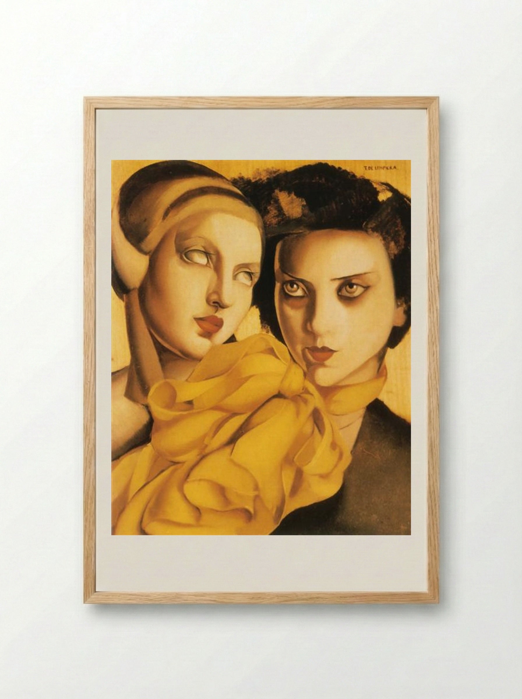 Young Ladies - Tamara de Lempicka - Framed Print Wood