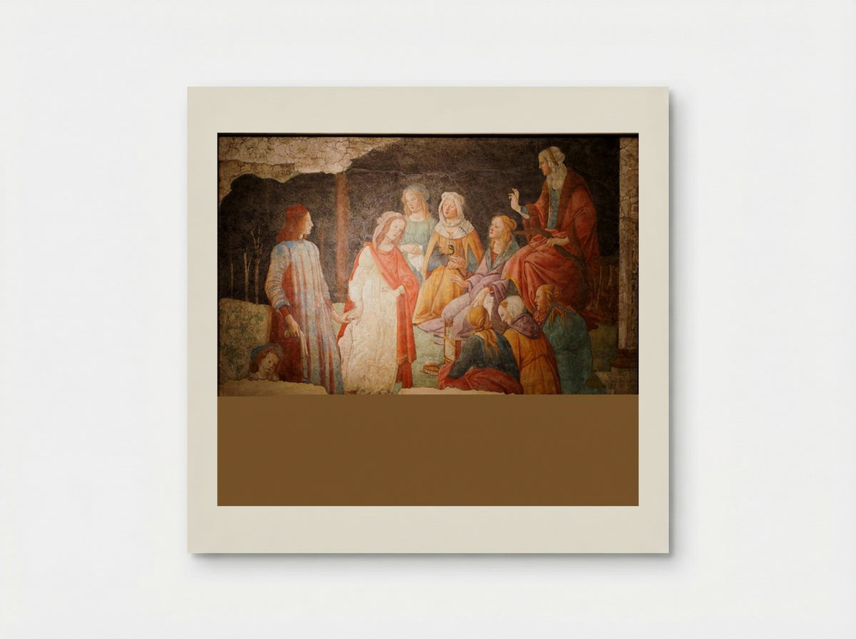 Young Man Greeted by Seven Liberal Arts - Sandro Botticelli - Poster