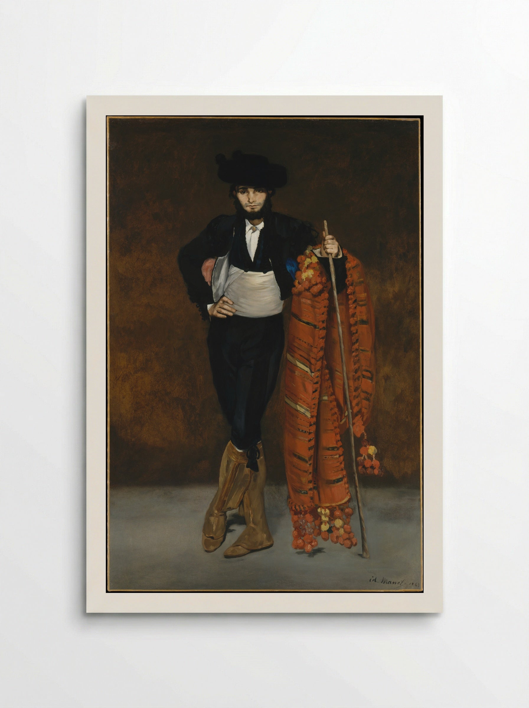Young Man in the Costume of a Majo - Edouard Manet - Poster