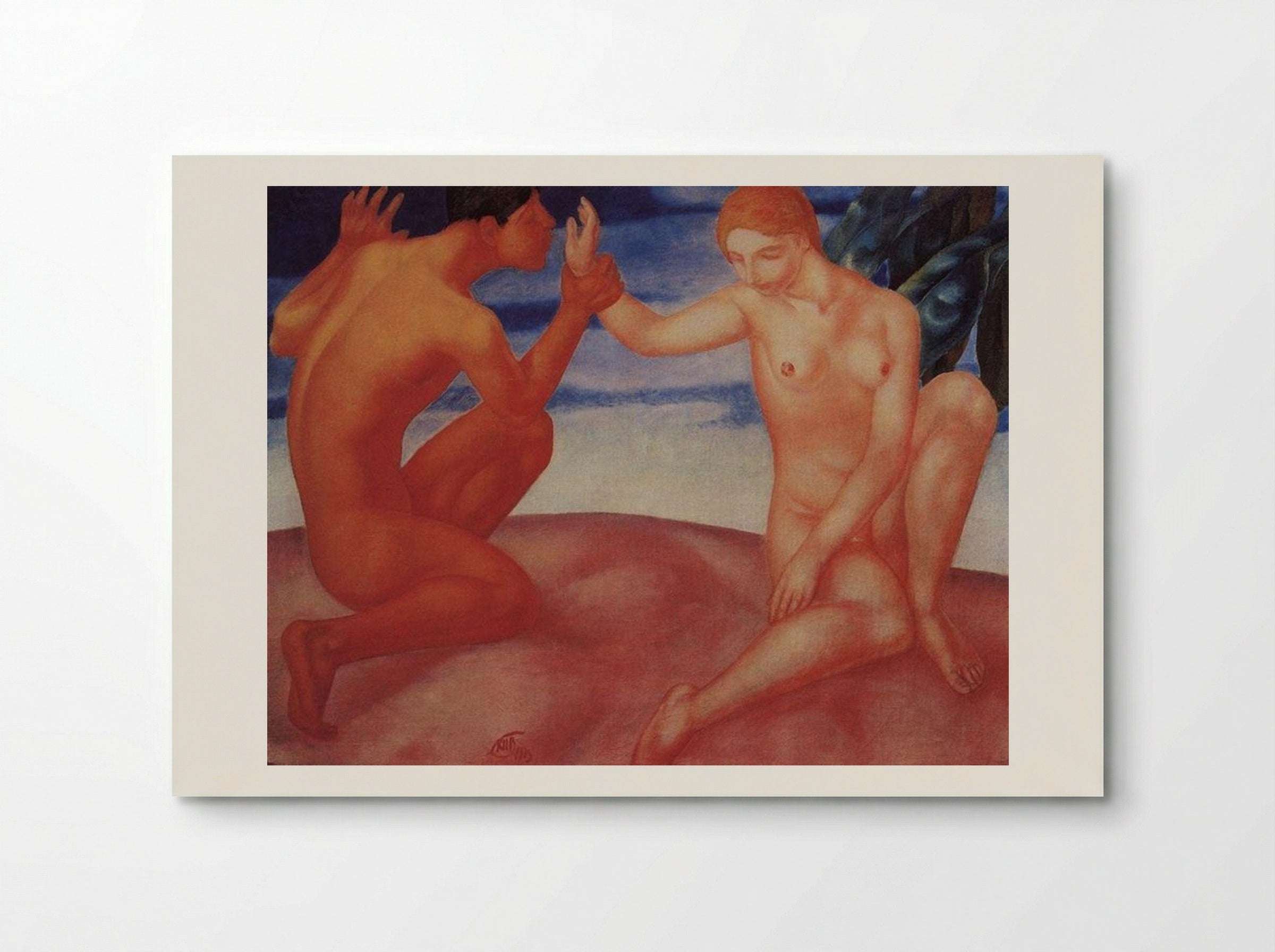 Youth (Kiss) - Kuzma Petrov-Vodkin - Poster