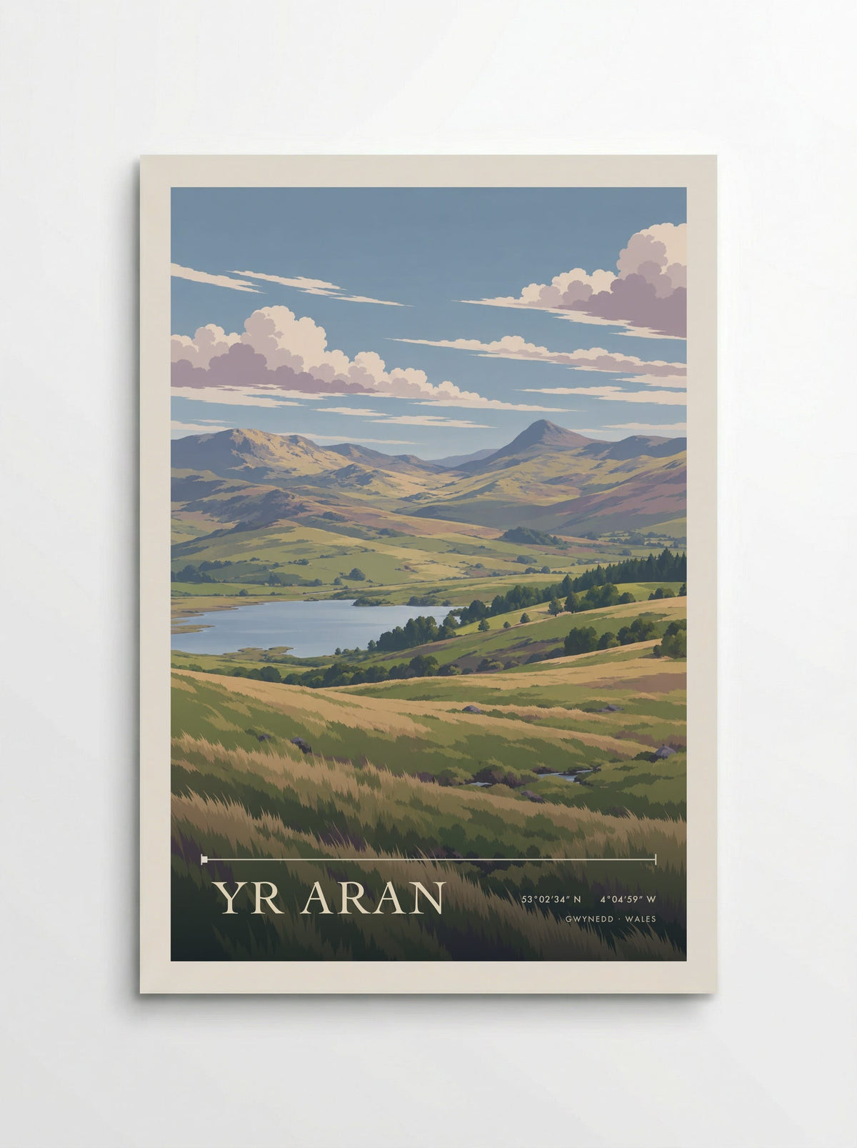 Yr Aran, Gwynedd | Travel Poster - Poster