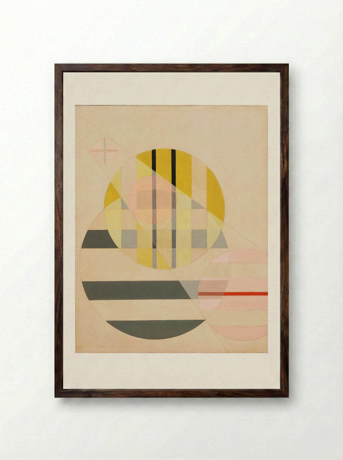 Z II - László Moholy-Nagy - Framed Print Dark Wood