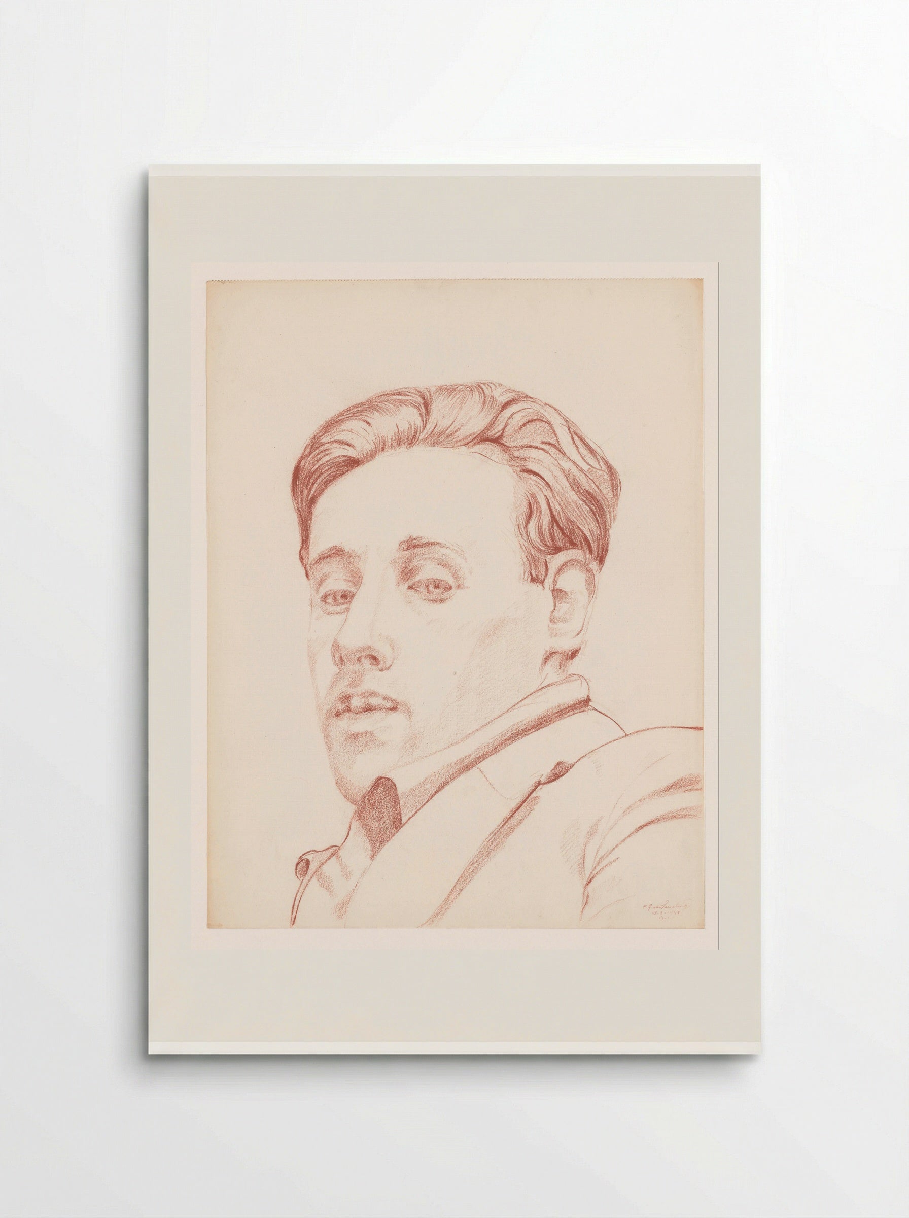 Zelfportret: B-1-1, 15 februari - Cor van Teeseling - Poster