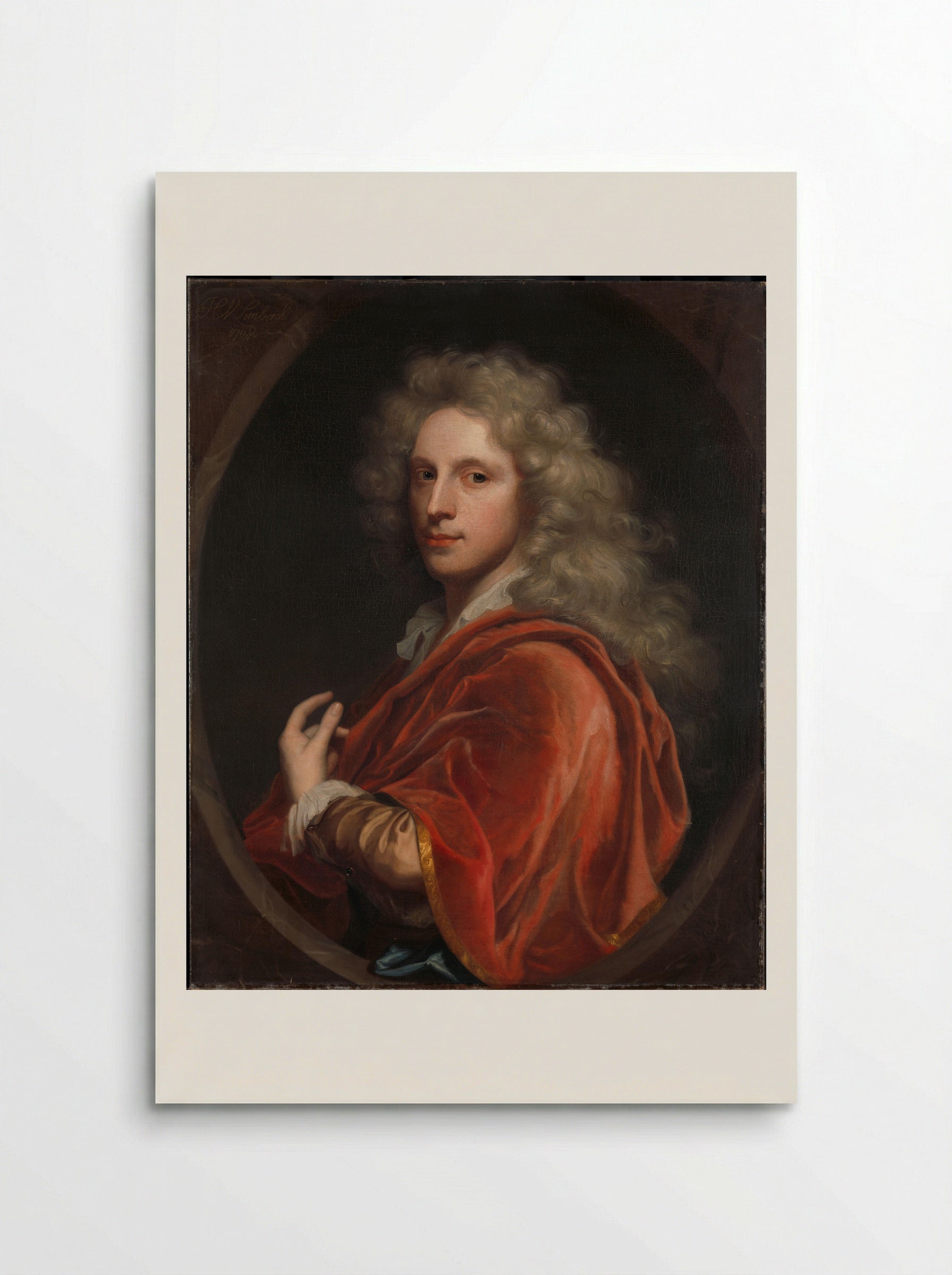 Zelfportret - Hendrik van Limborch - Poster