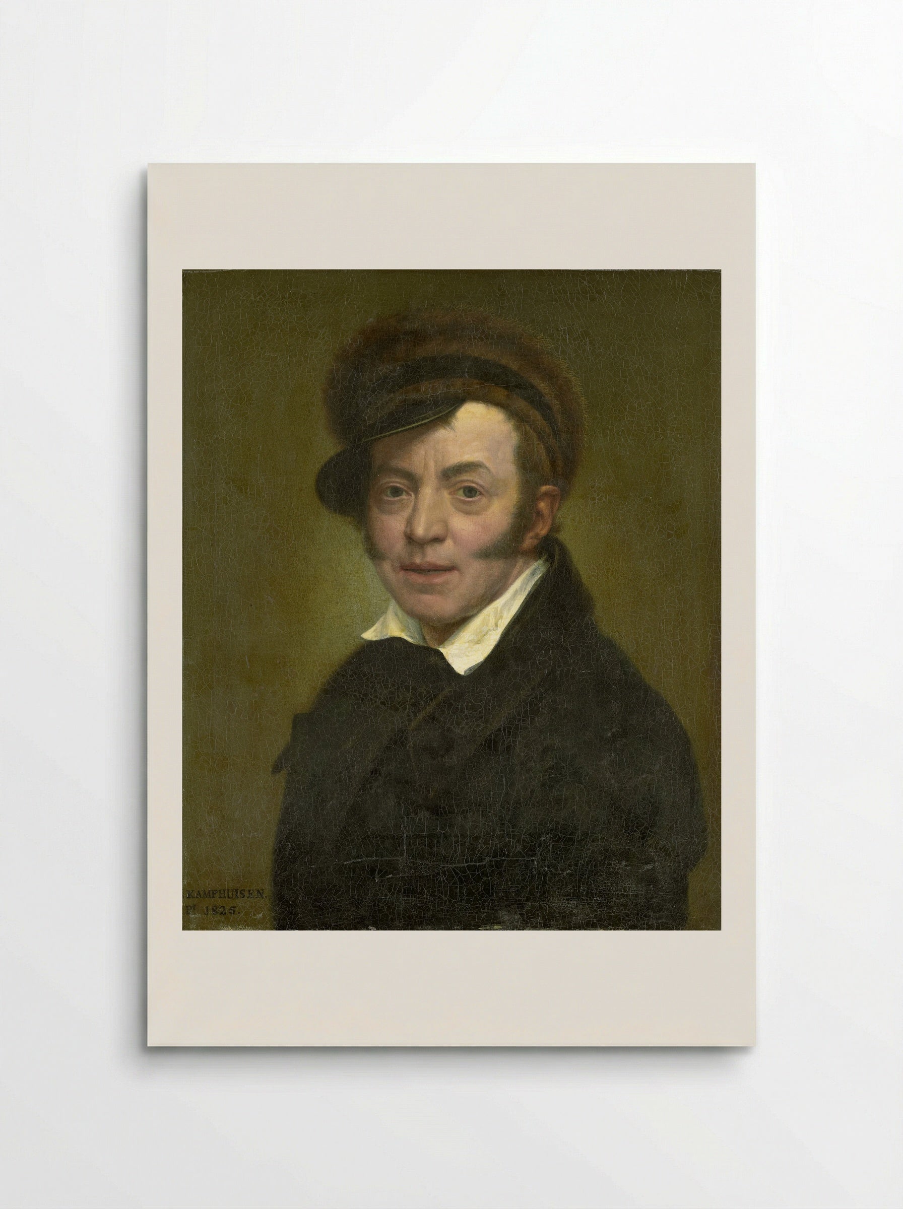 Zelfportret - Jan Kamphuijsen - Poster