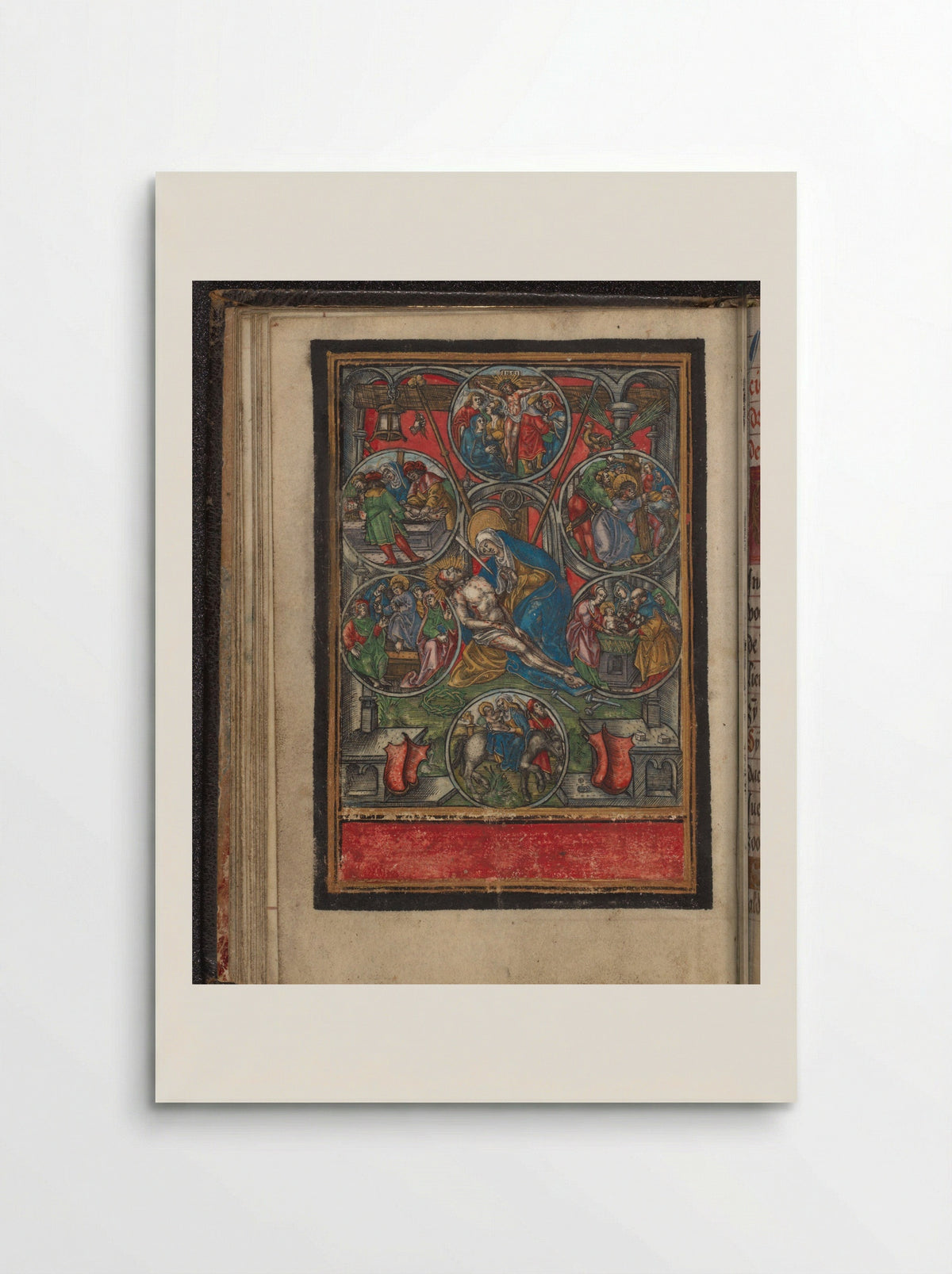 Zeven smarten van Maria - Monogrammist S - Poster