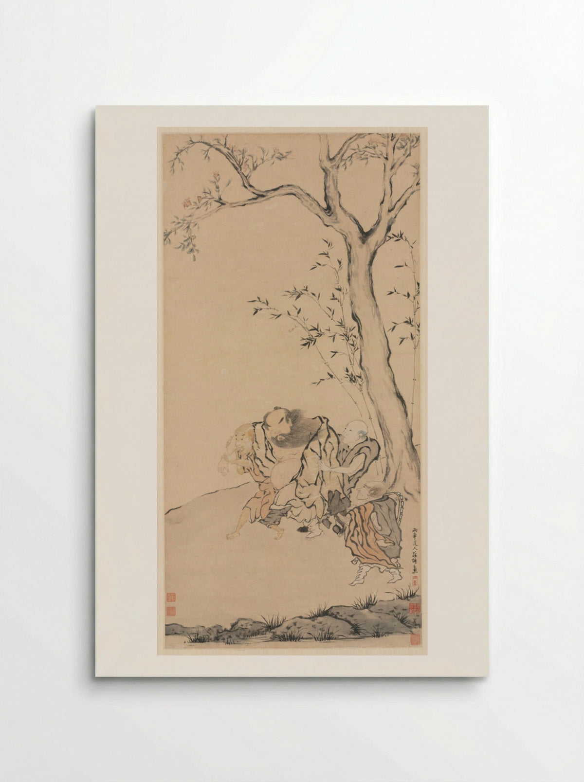 Zhong Kui Supported by Ghosts - Luo Ping - Poster