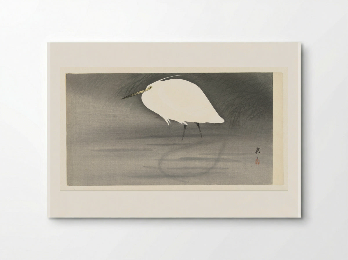 Zilverreiger (Egret) - Matsuki Heikichi - Poster