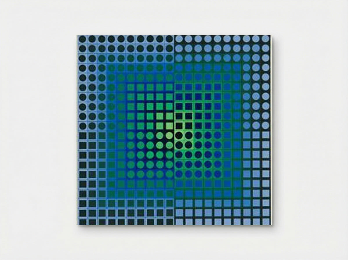 Zoeld V - Victor Vasarely - Poster