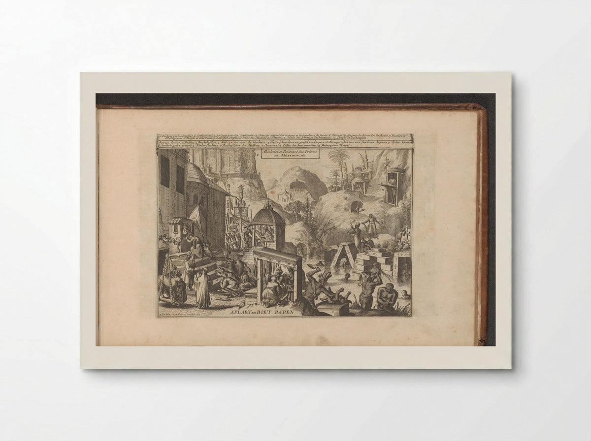 Zonde en boete - Romeyn de Hooghe - Poster