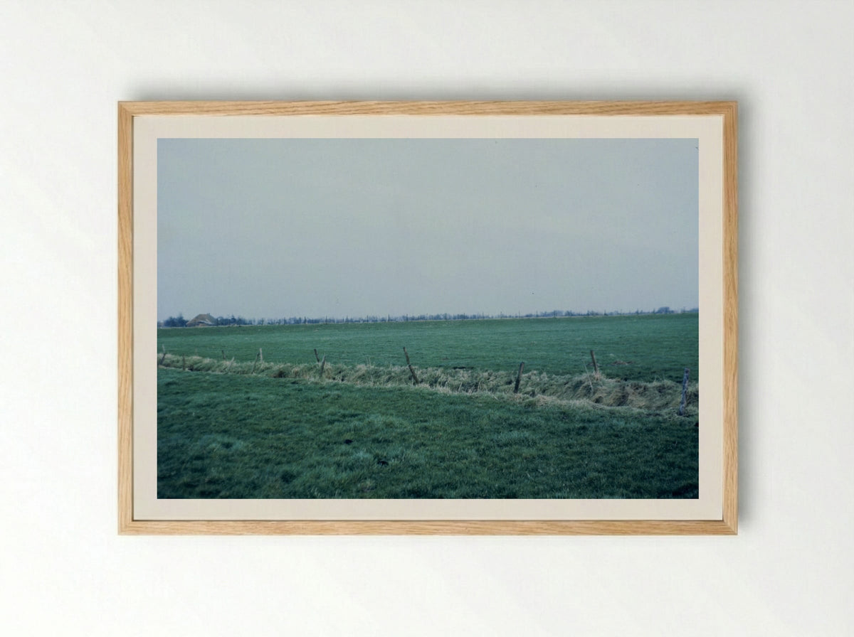 Zuidlaren Oost (12E) - Reinjan Mulder - Framed Print Wood