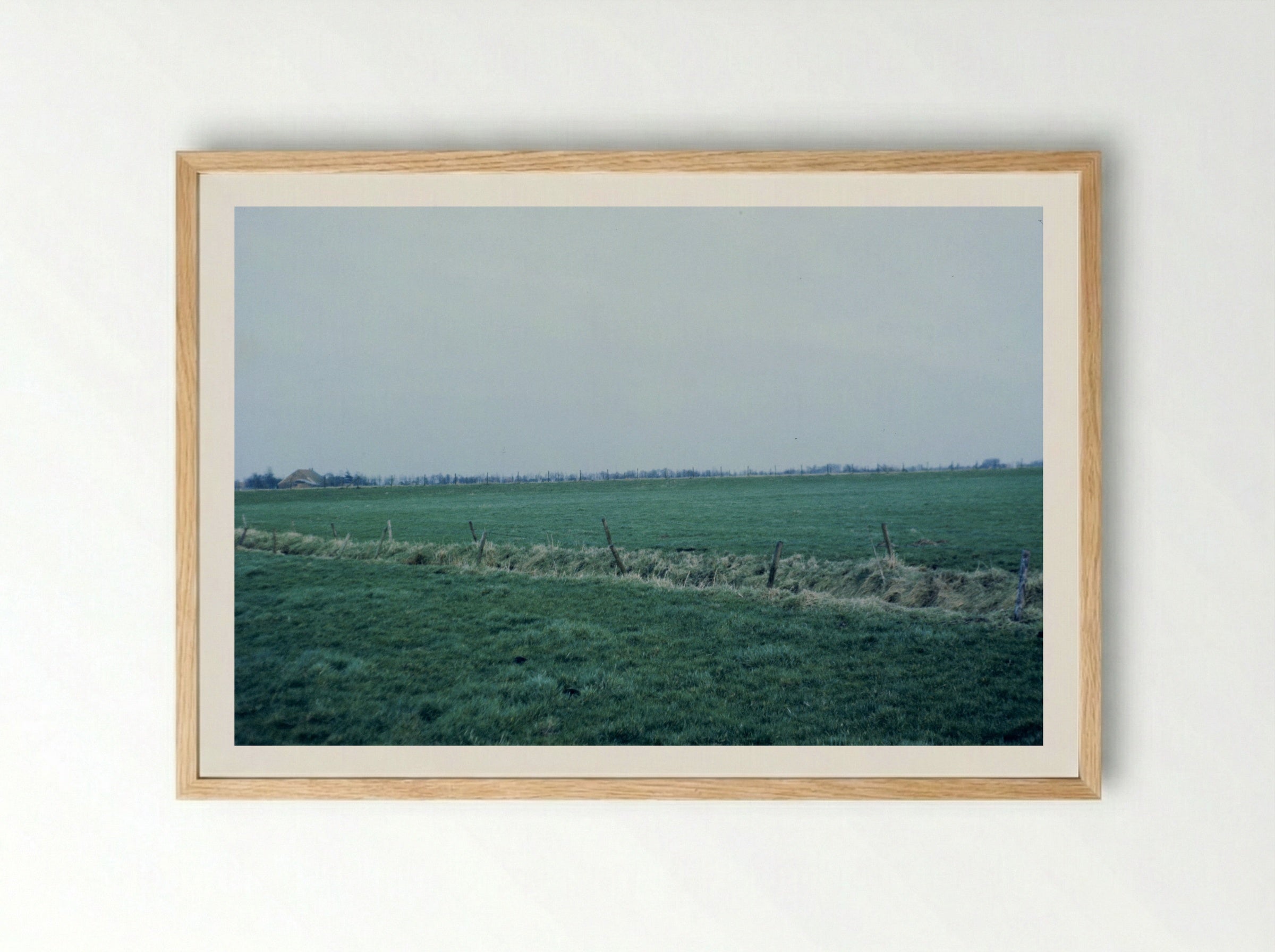 Zuidlaren Oost (12E) - Reinjan Mulder - Framed Print Wood