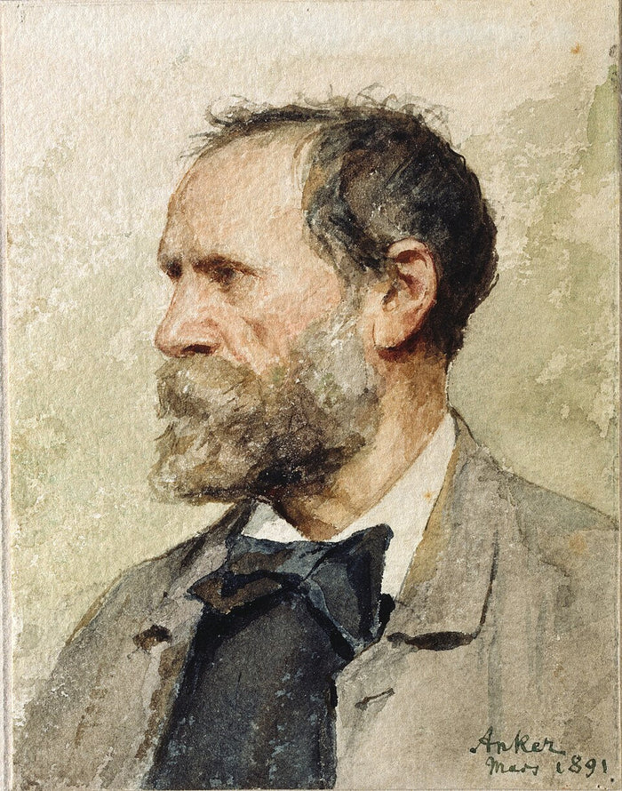 Albert Anker portrait