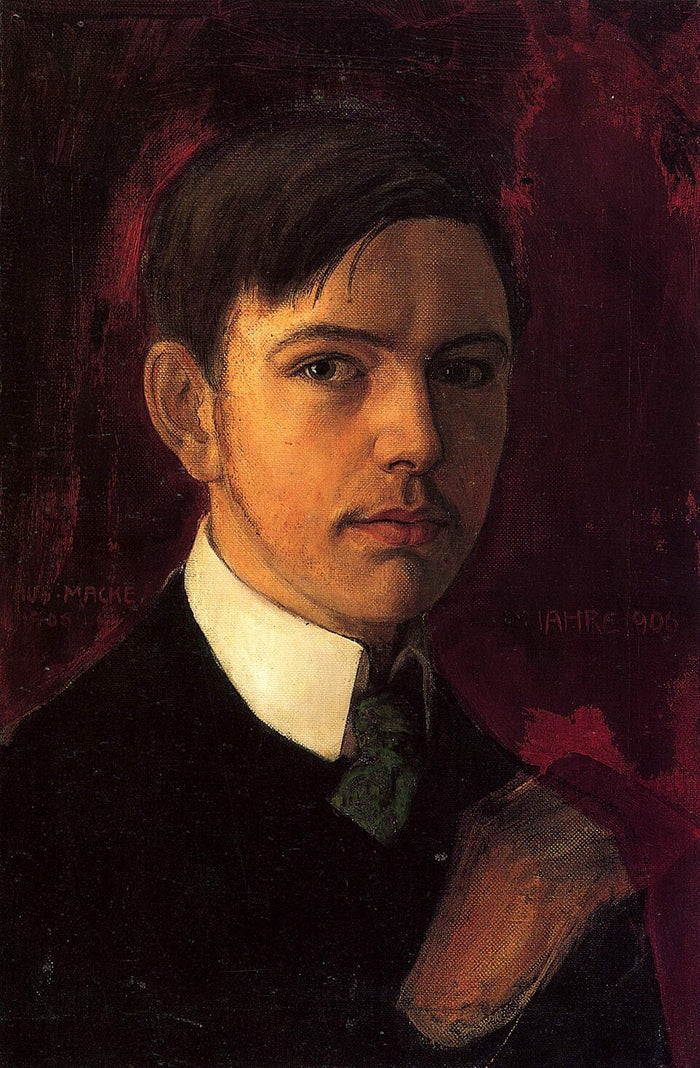 August Macke portrait