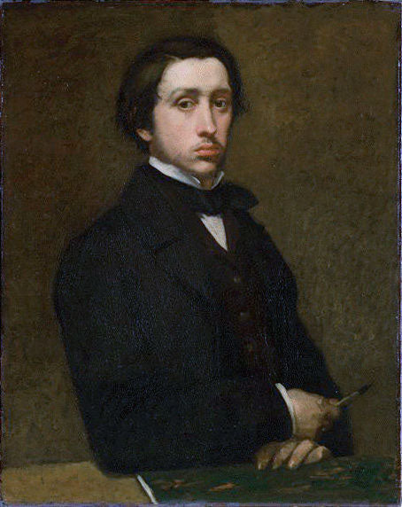 Edgar Degas portrait