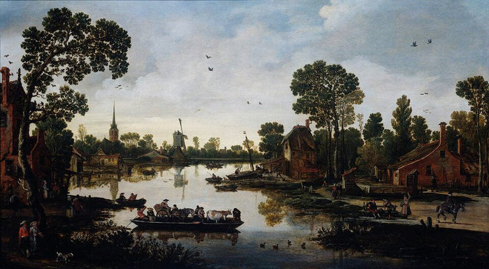 Esaias Van De Velde portrait