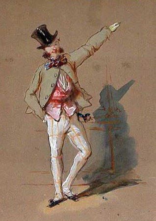 Paul Gavarni portrait