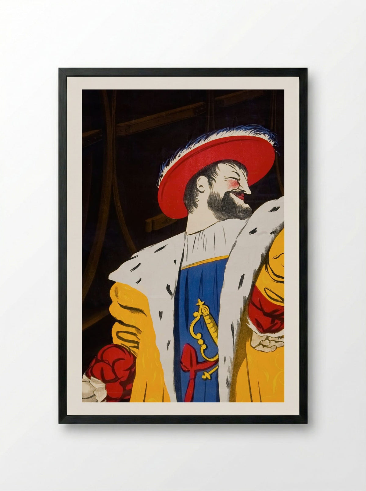 Biere du Fort-Carre, Saint-Dizier - Leonetto Cappiello - Framed Print Black